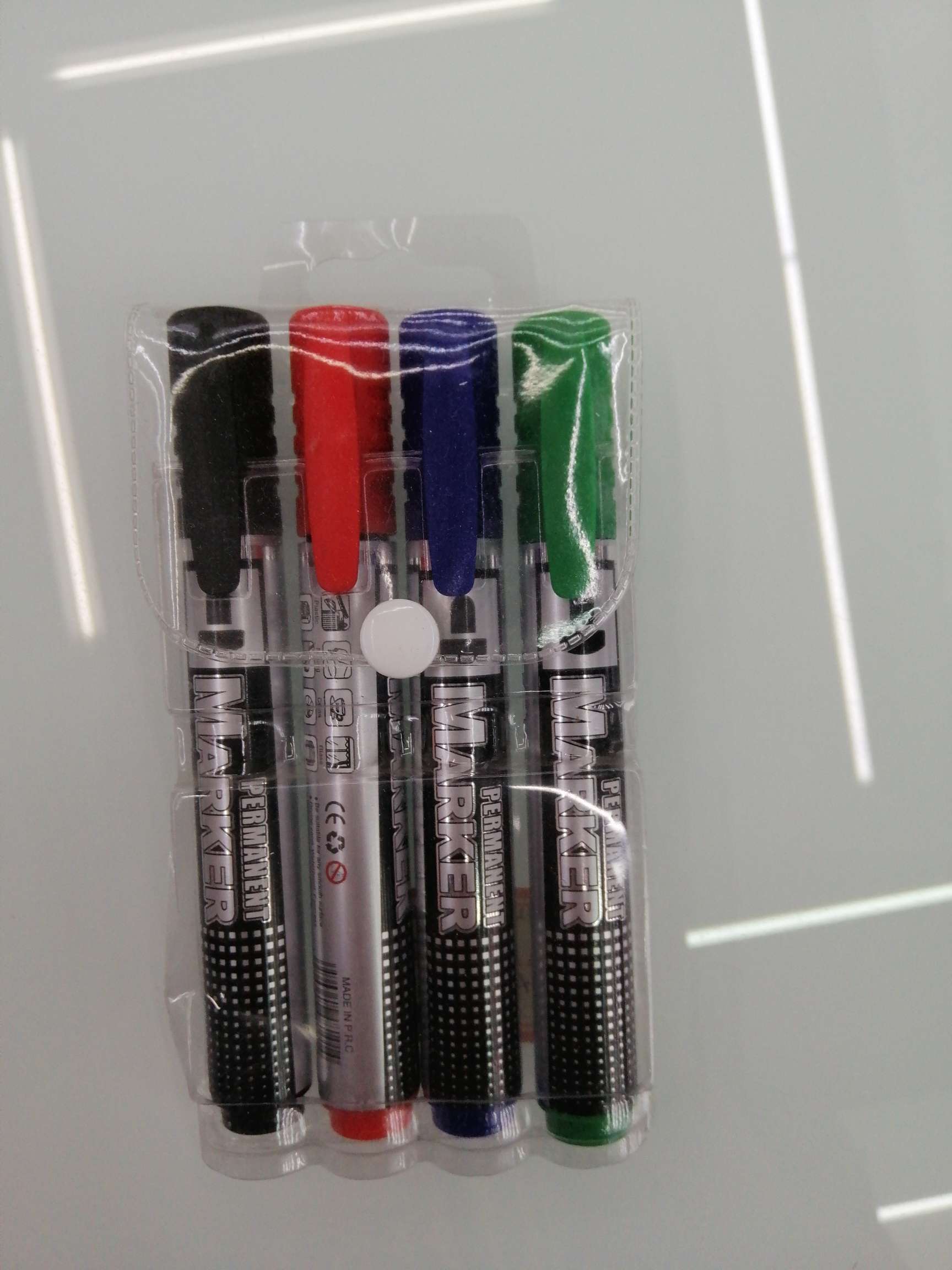 4 pieces of Colorwave CL120 marker pens in PV bags full figure