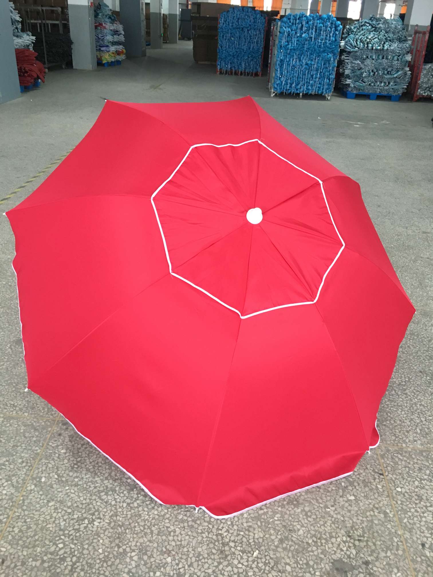 170CM beach umbrella, double-layer outdoor umbrella Application Scenario