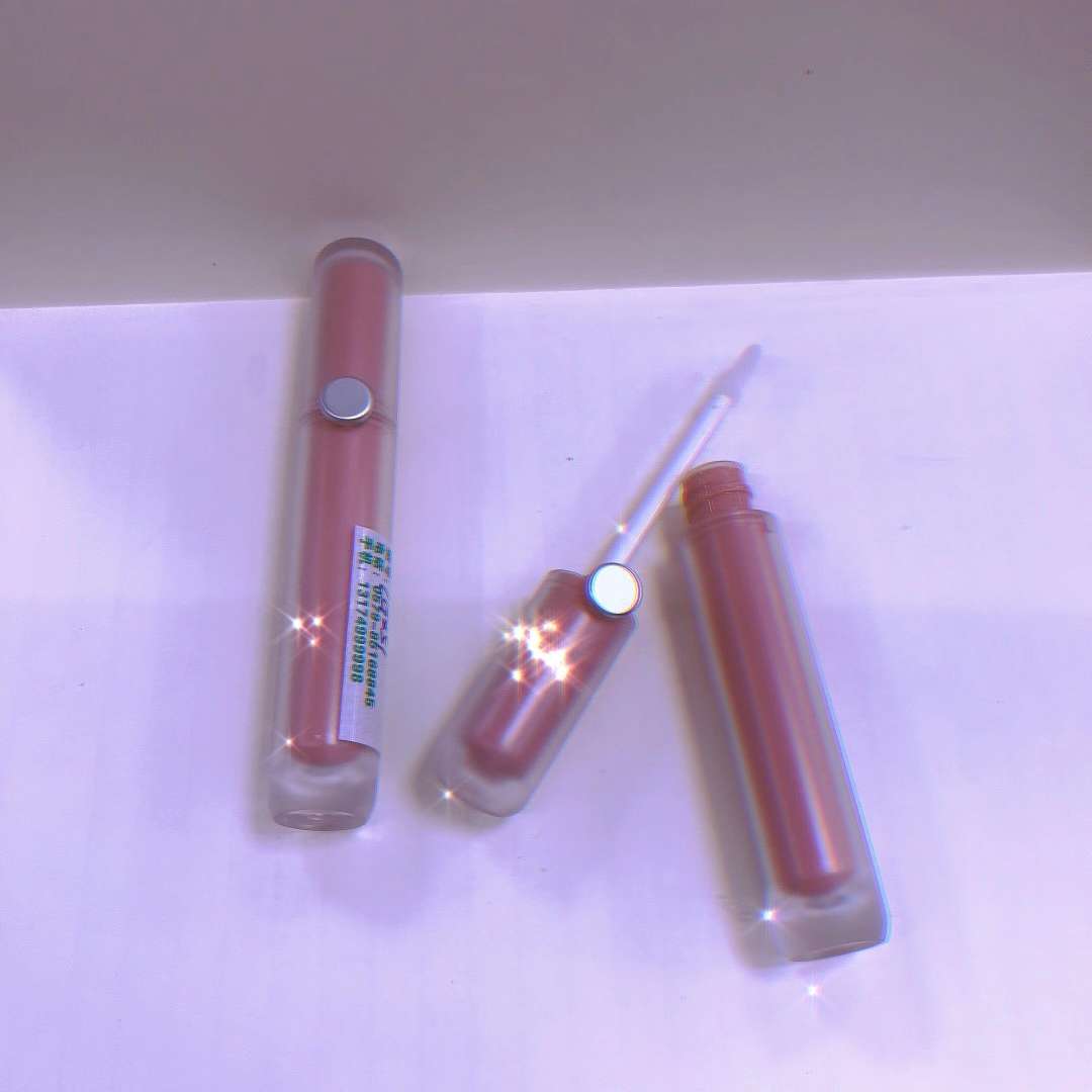 Net red lip glaze tube lip gloss tube packaging material Specification drawing