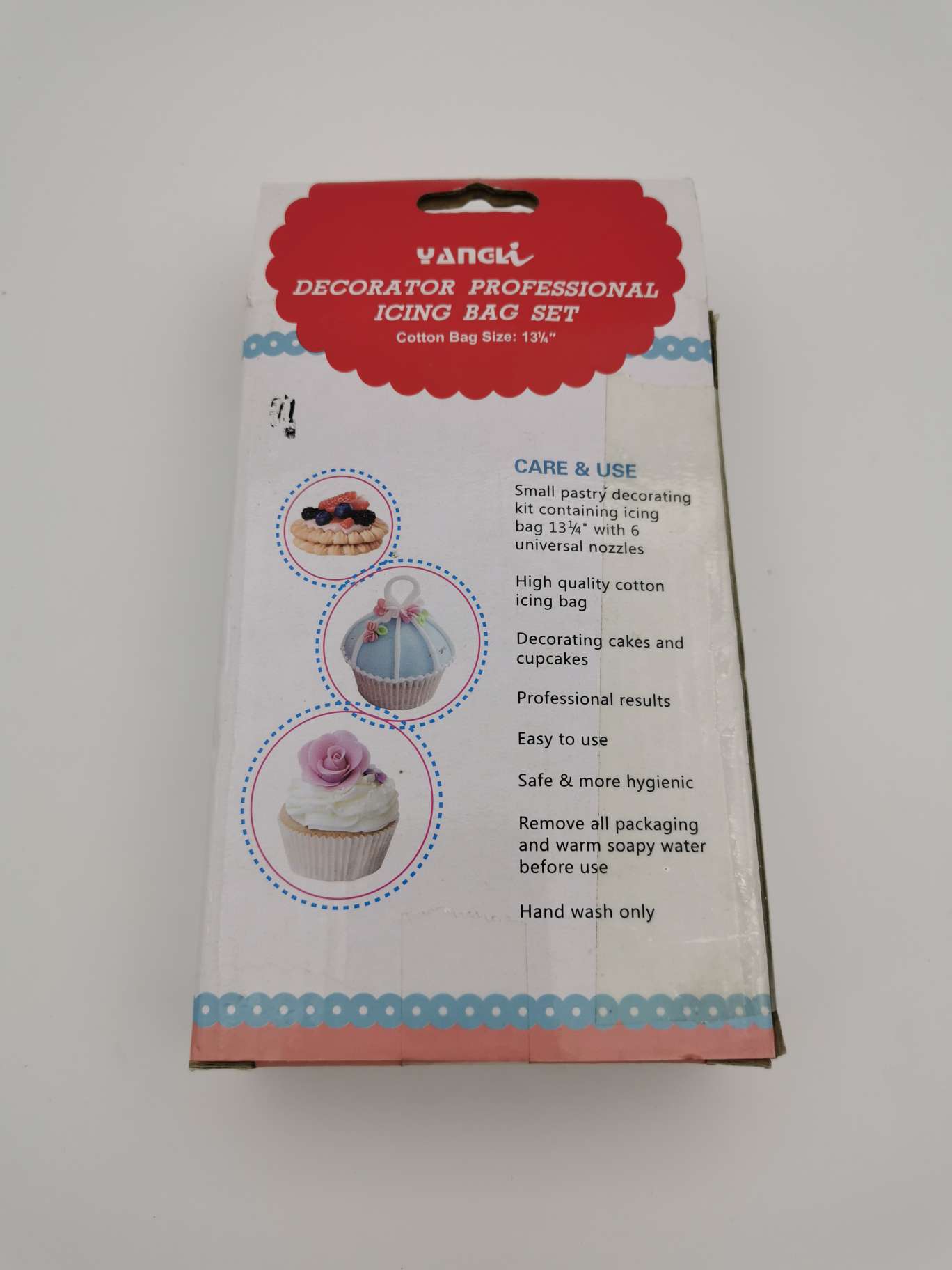 Cake piping bag, cream piping bag Specification image