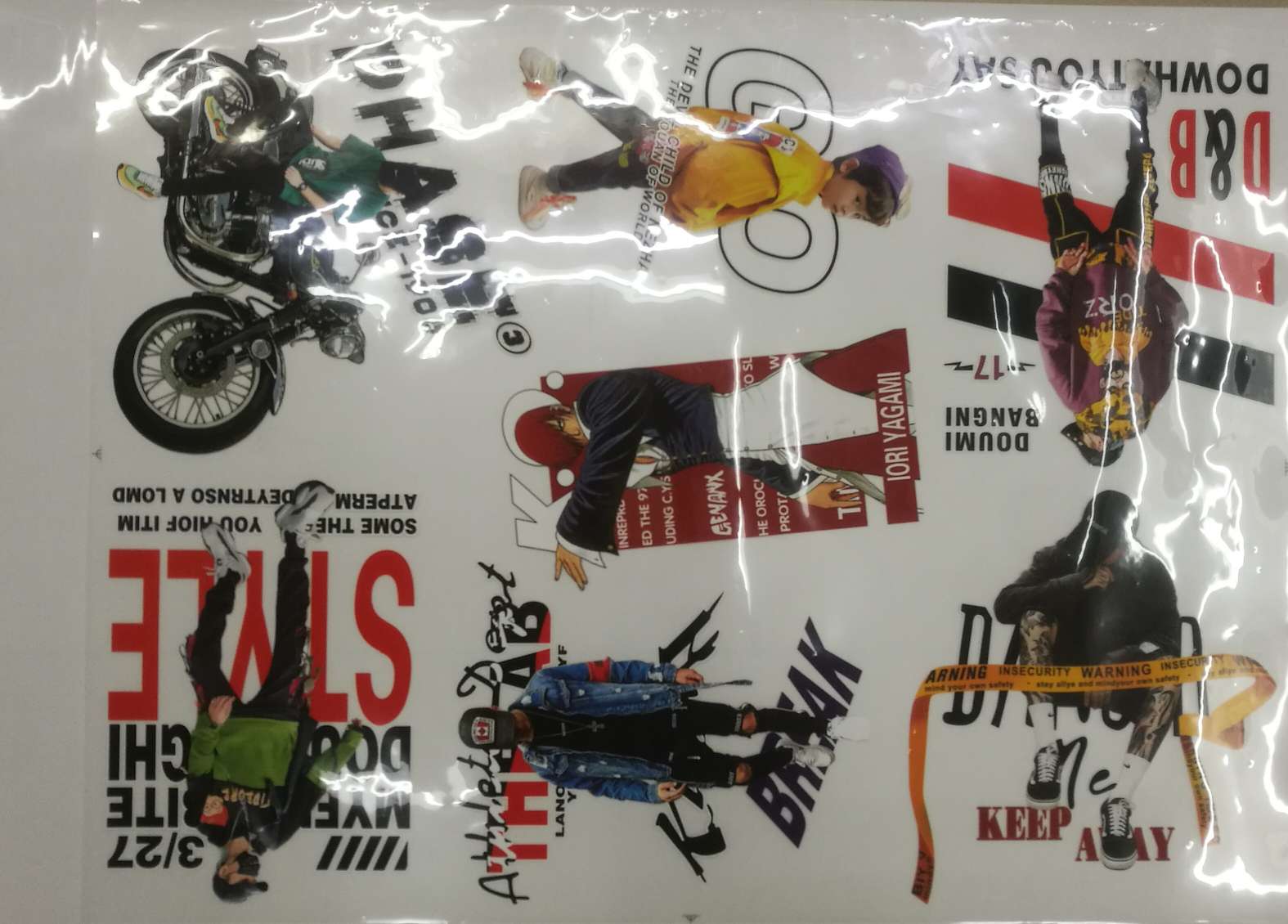 High-quality high-elasticity Korean heat transfer printing, heat transfer printing, offset heat transfer printing, T-shirt clothing, DIY heat transfer printing, high-elasticity heat transfer printing, heat transfer printing, sticker printing patterns, clothing accessories, trademarks, heat transfer printing, heat transfer labels details Picture