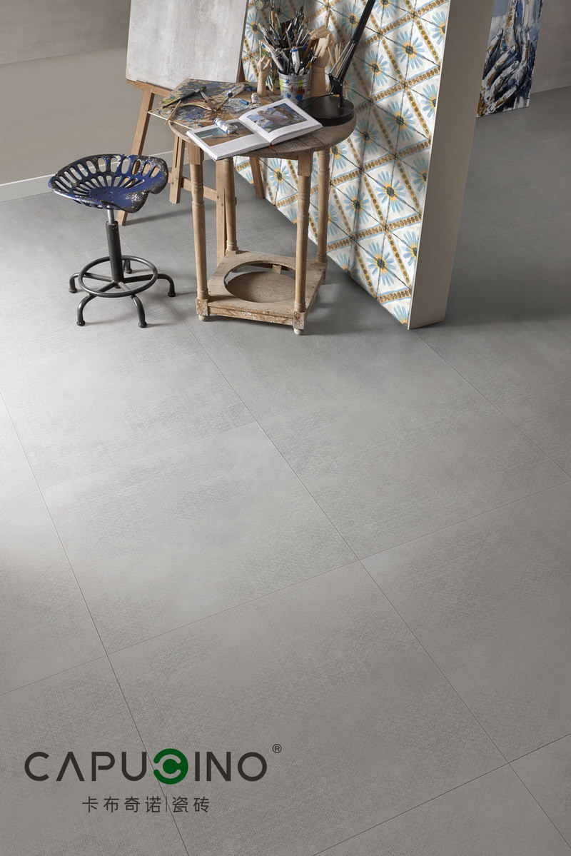 卡布奇诺瓷砖传承·混凝土系列哑光面 烙印 600x1200