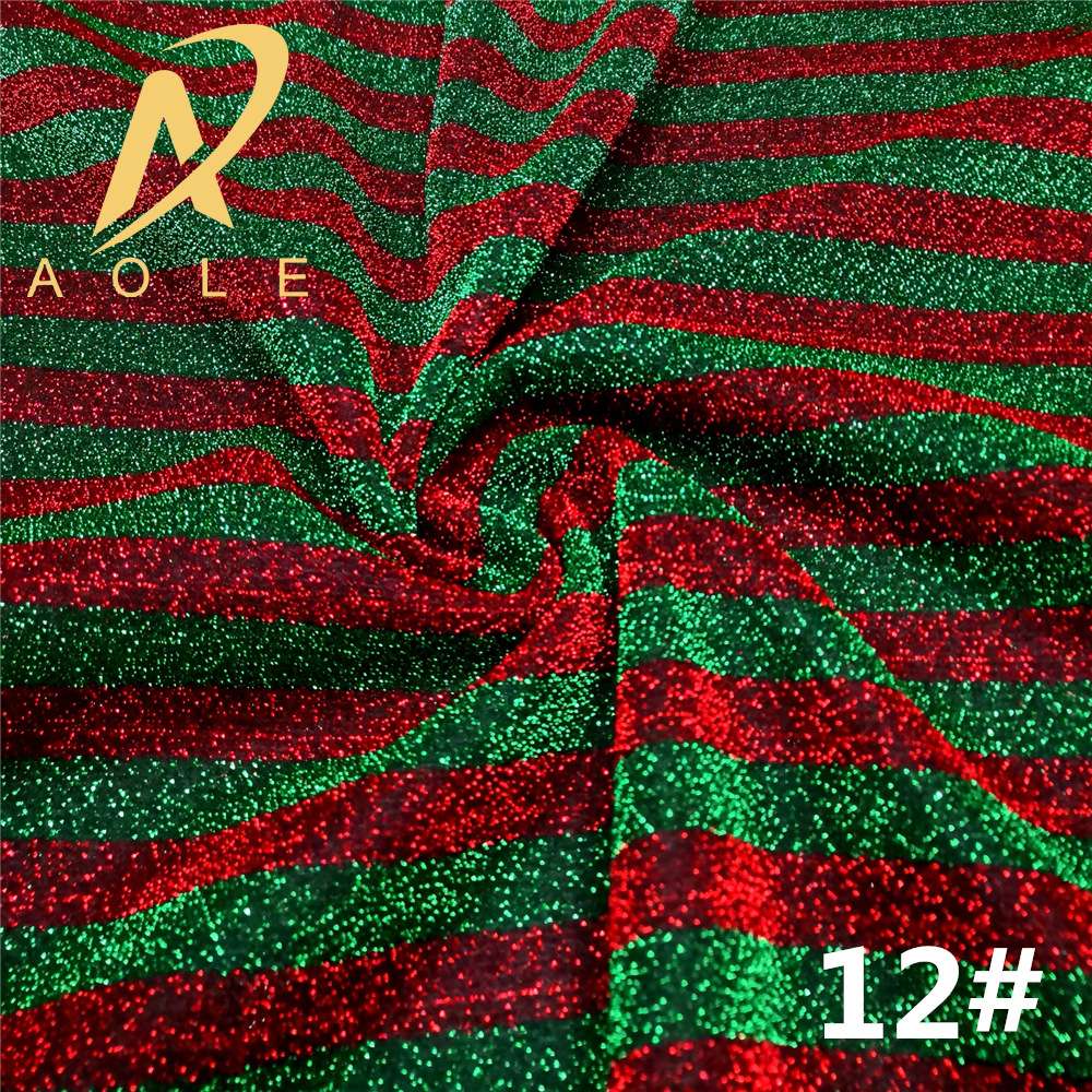 Wide Interlace Fabric Filigree Knitted Fabric Bright Silk Striped Gold Onion Cloth Head Ornaments Christmas Halloween Decoration Fabric undefined