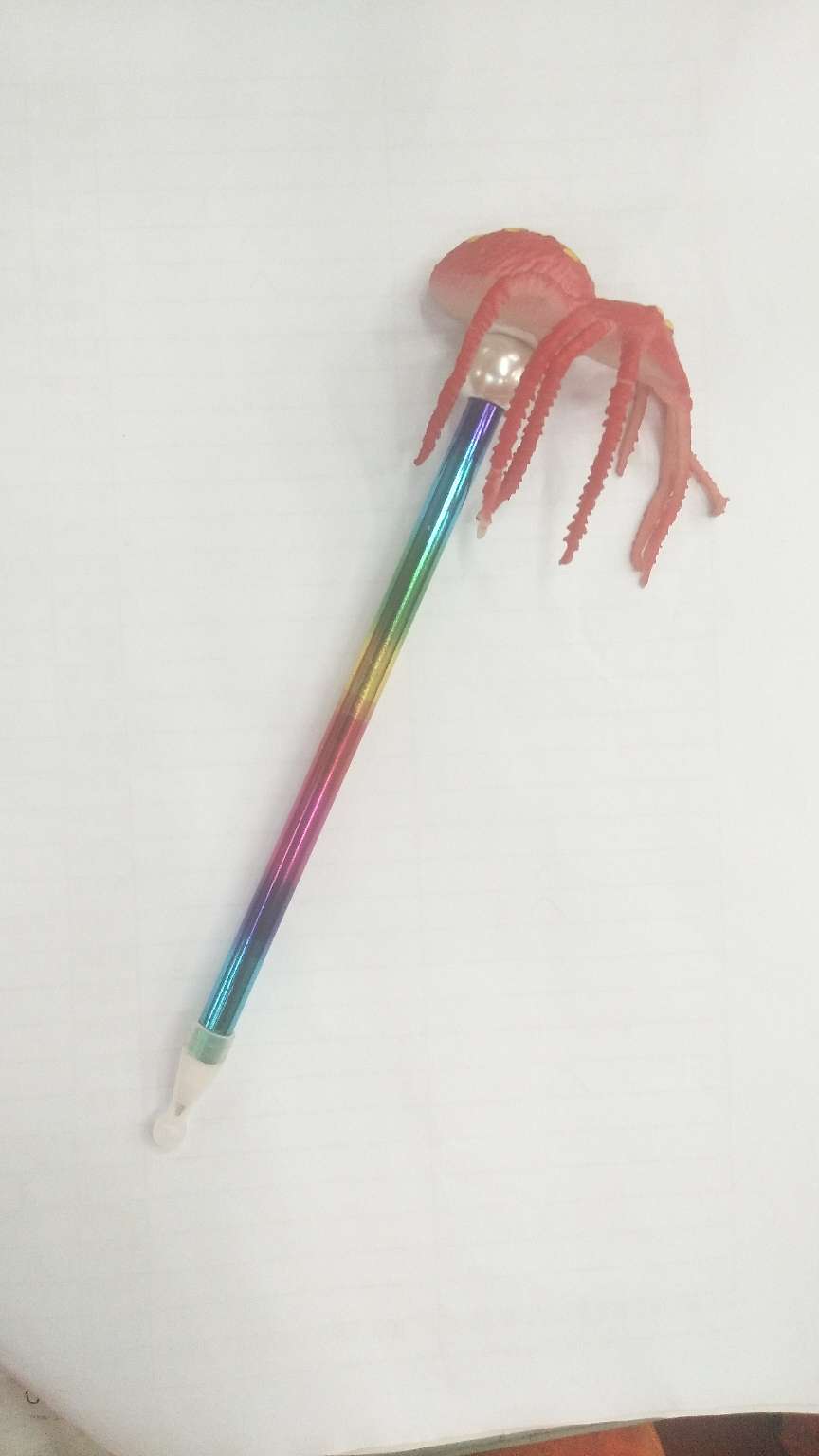 Insect Cute Cartoon Creative Ballpoint Pen Small Fresh Signature Pen Student Supplies Application Scenario