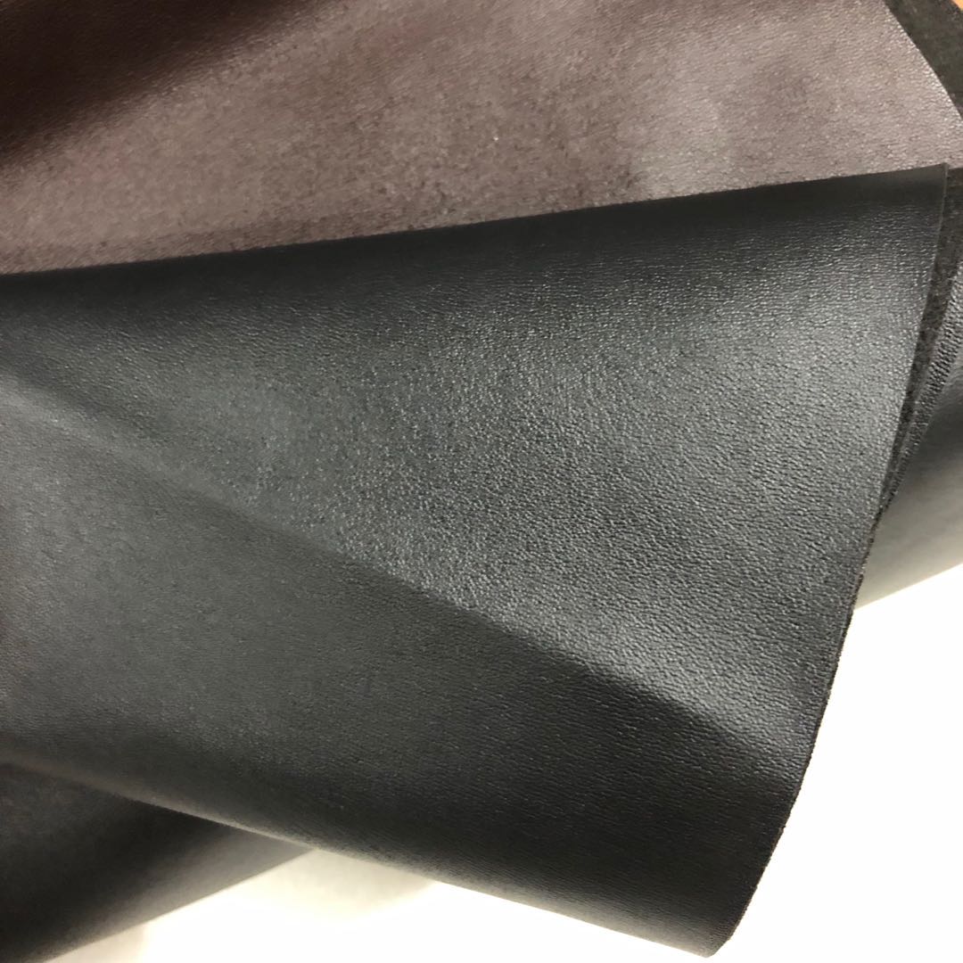 Factory direct sales of 6p eco-friendly leather small Napa pattern semi-PU leather bag fabric Specification image