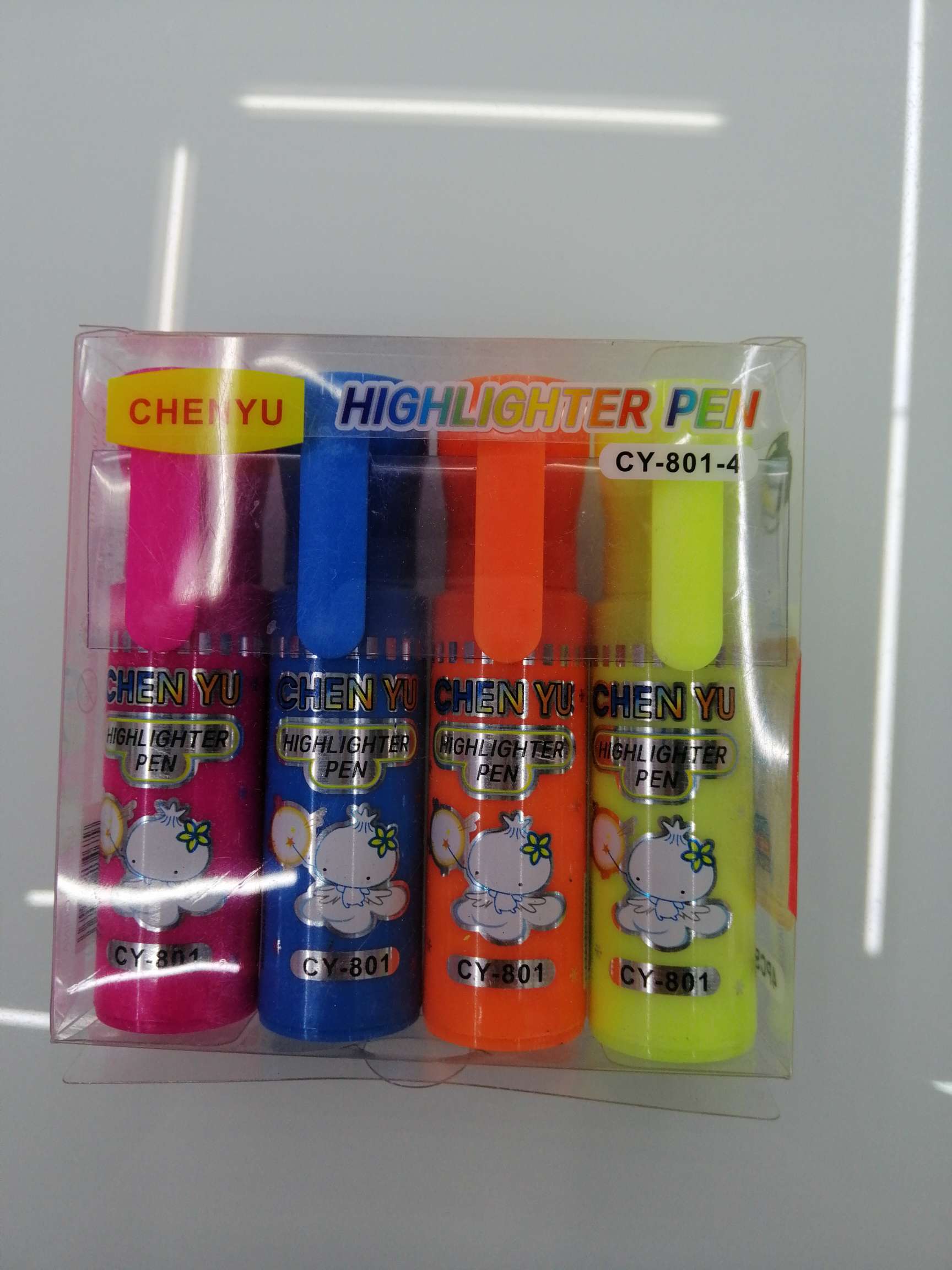 Hanjia Stationery Office Culture Student Writing Tools Highgel Pens CY - 801 Highgel Pens 4 in P V bags thumbnail