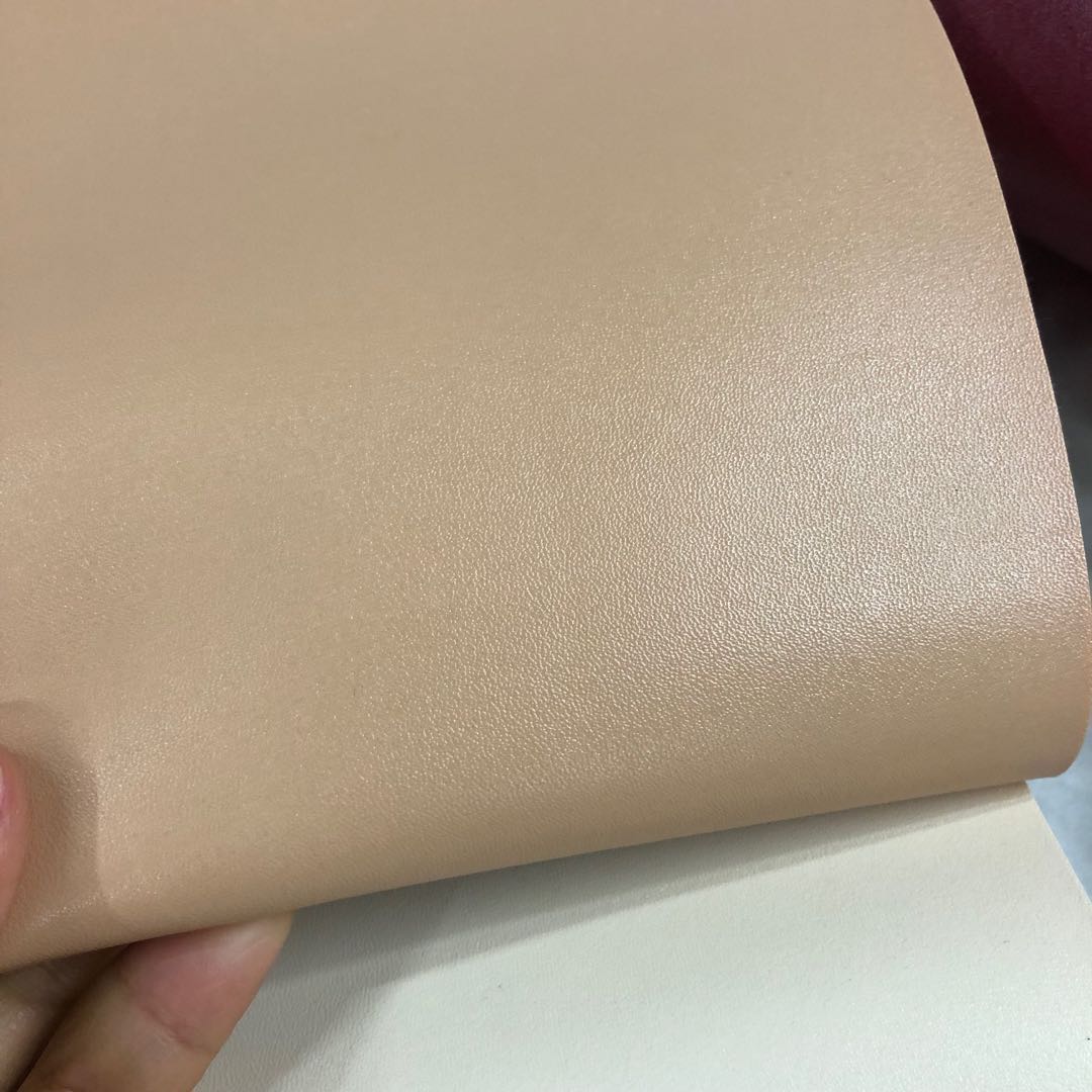 Factory direct sales of 6p eco-friendly artificial leather, sheepskin texture, PVC leather, thickened luggage, handbag leather, sofa booth, waterproof leather fabric Item Picture