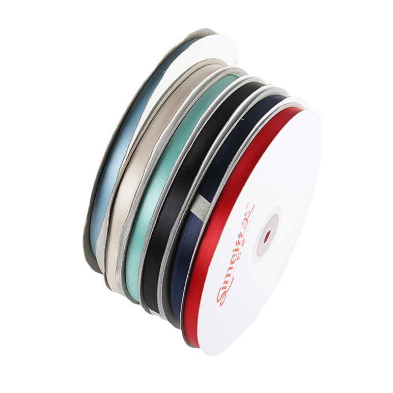 丝美1cm涤纶缎带高密，100码包装，服装辅料礼品包装蝴蝶结