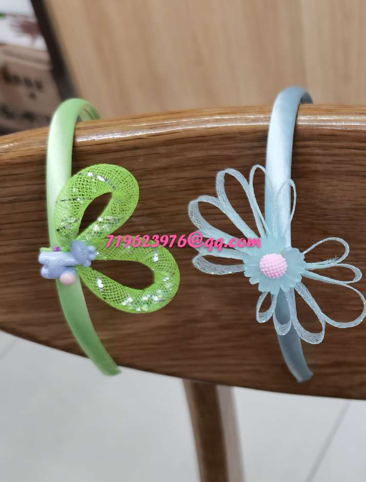 Children's headdress, headband elastic yarn net manufacturers direct, creative jewelry, headdress, packaging materials full figure