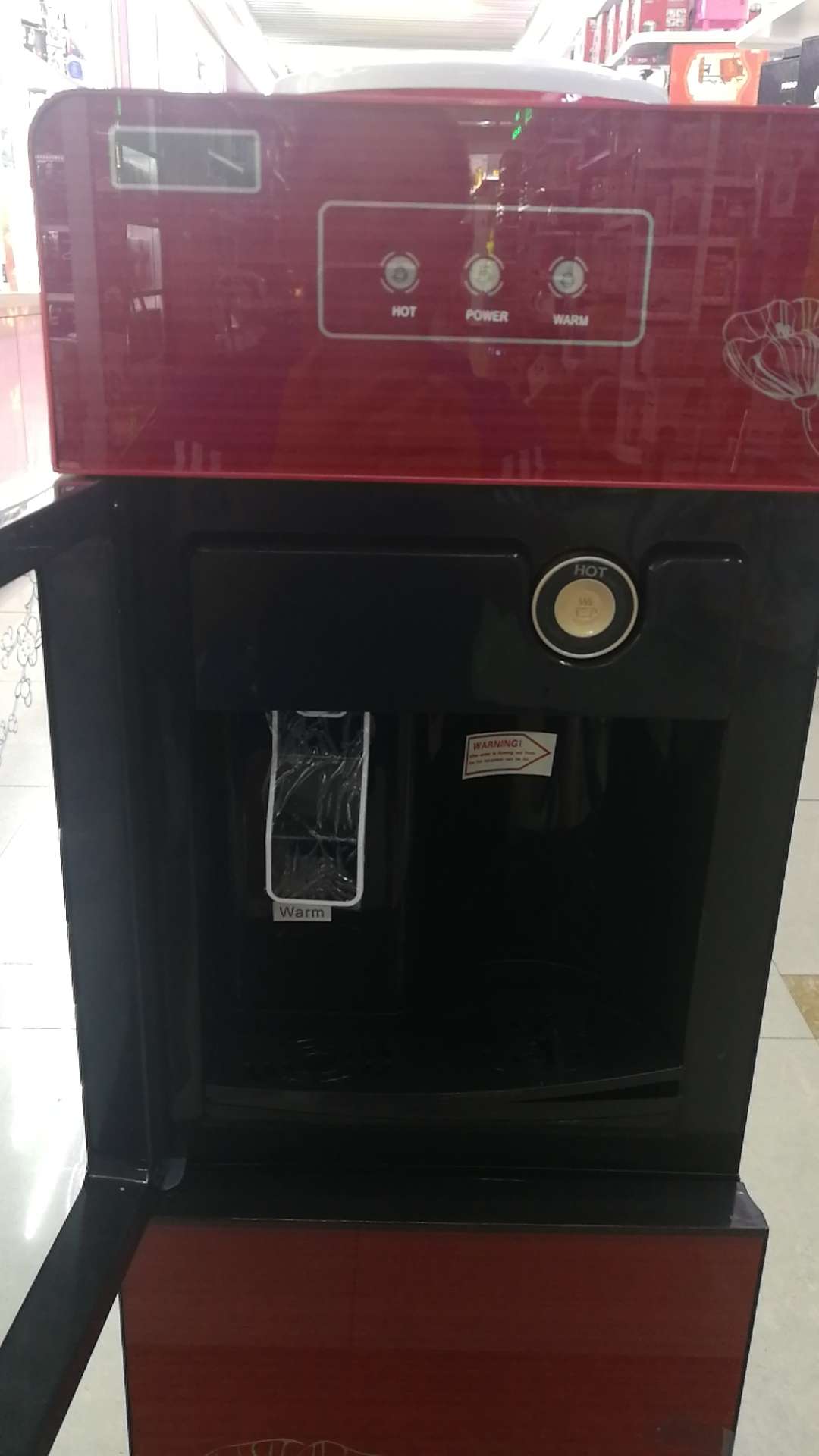 Warm water dispenser undefined