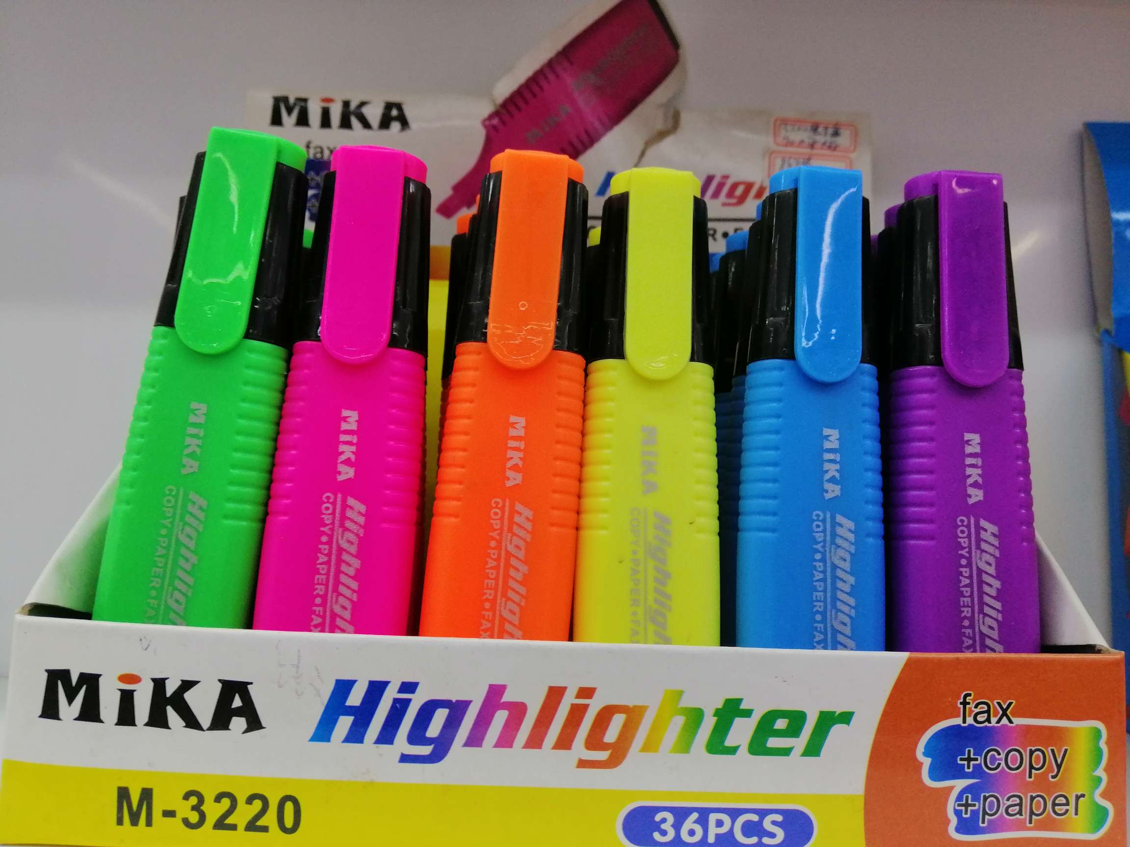 Yiwu Hanjia Stationery 3200 Display Box, 36 Highgel pens, large capacity, easy to write full figure