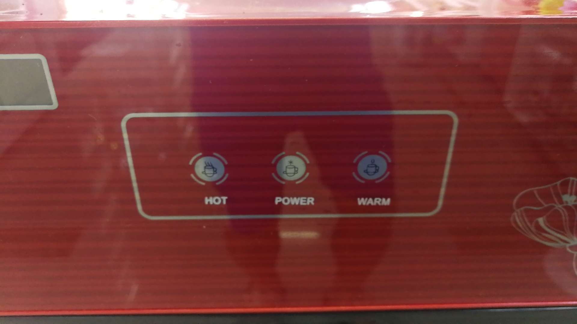 Warm water dispenser undefined