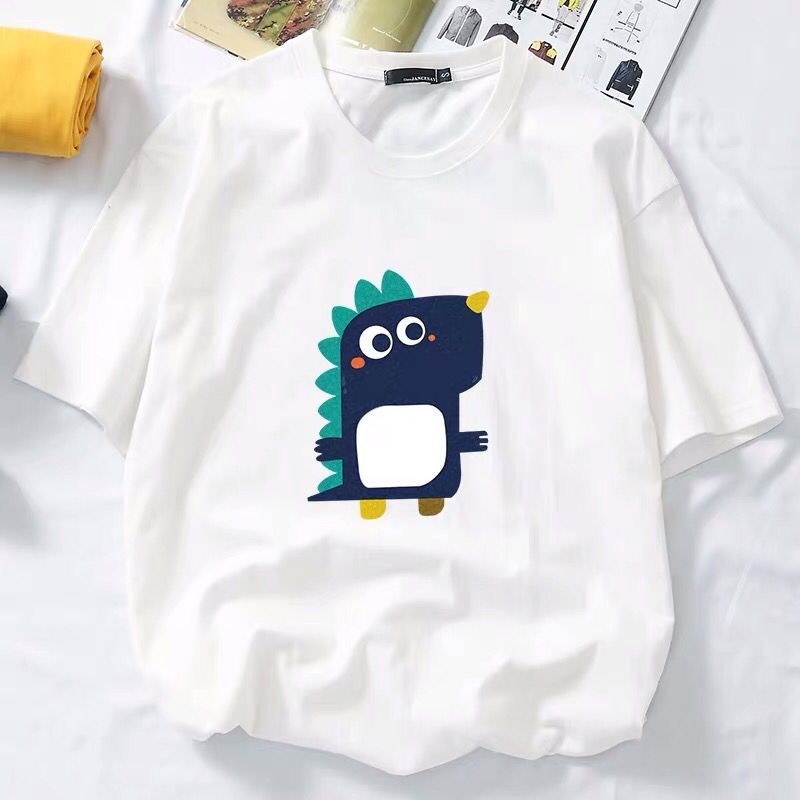 Fashionable men's short-sleeved T-shirts Ultra wide summer new cotton round neck men's half sleeve shirt K thumbnail
