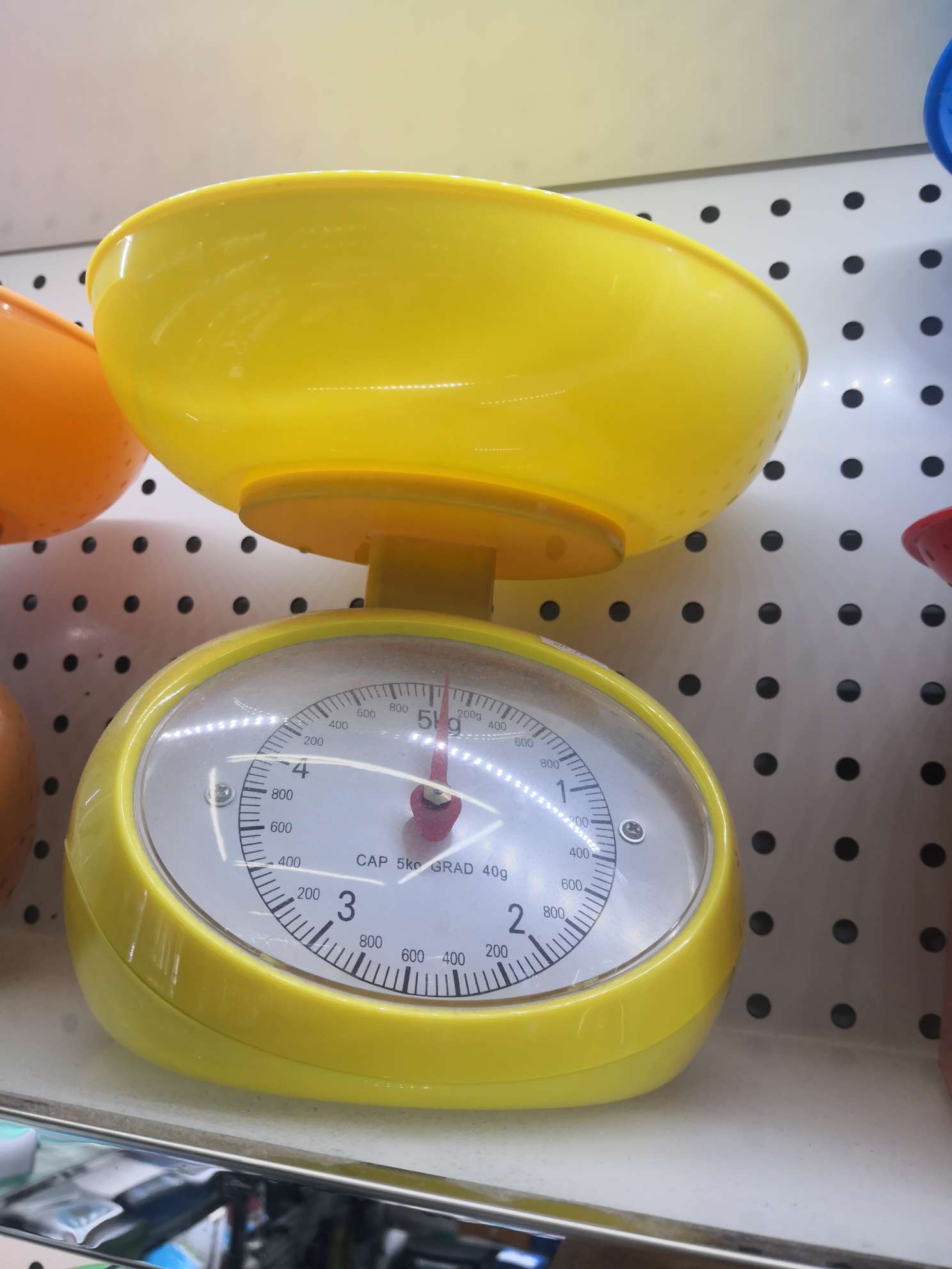 5kg mechanical kitchen scale Specification image