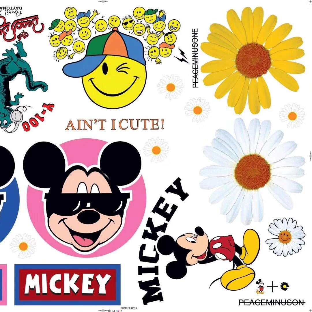 Korean hot stamping hot stamping offset hot stamping T-shirt DIY hot stamping hot stamping hot stamping hot stamping hot stamping stamping printing patterns clothing accessories trademark hot stamping hot stamping to order