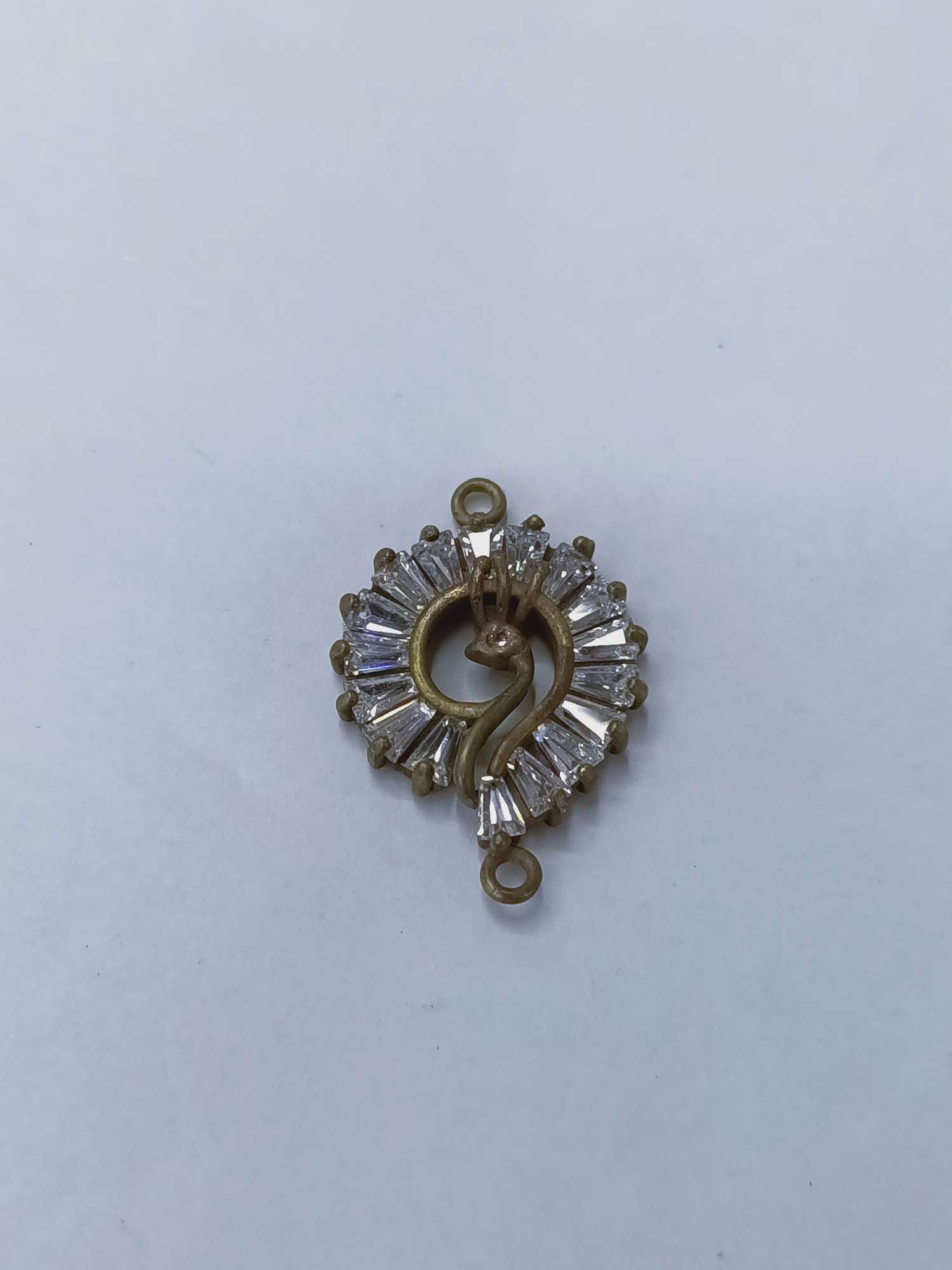 Yiwu Selection peacocks full of zirconium pendants thumbnail