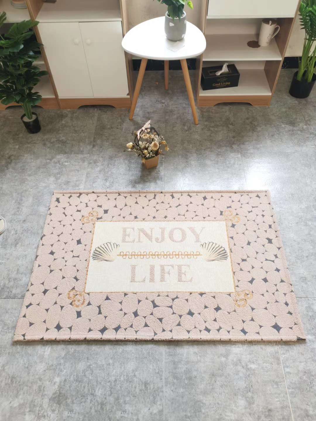 Printed floor MATS, bathroom absorbent floor MATS, kitchen floor MATS, bathroom anti-slip MATS, household door MATS, entrance door MATS, bedroom carpets details Picture