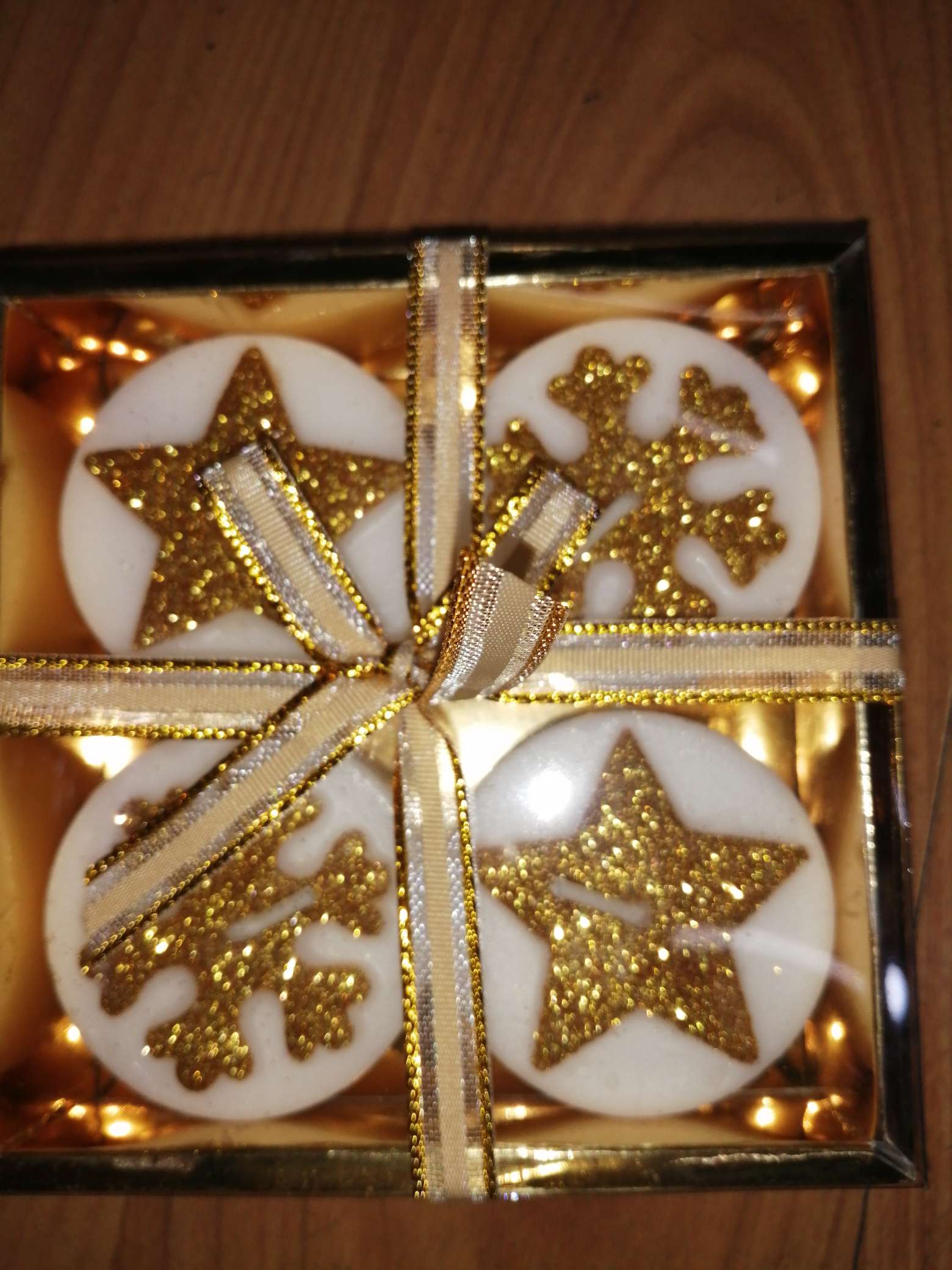Snowflake Five-Pointed Star Combination Creative Birthday Candle Birthday Christmas Candle