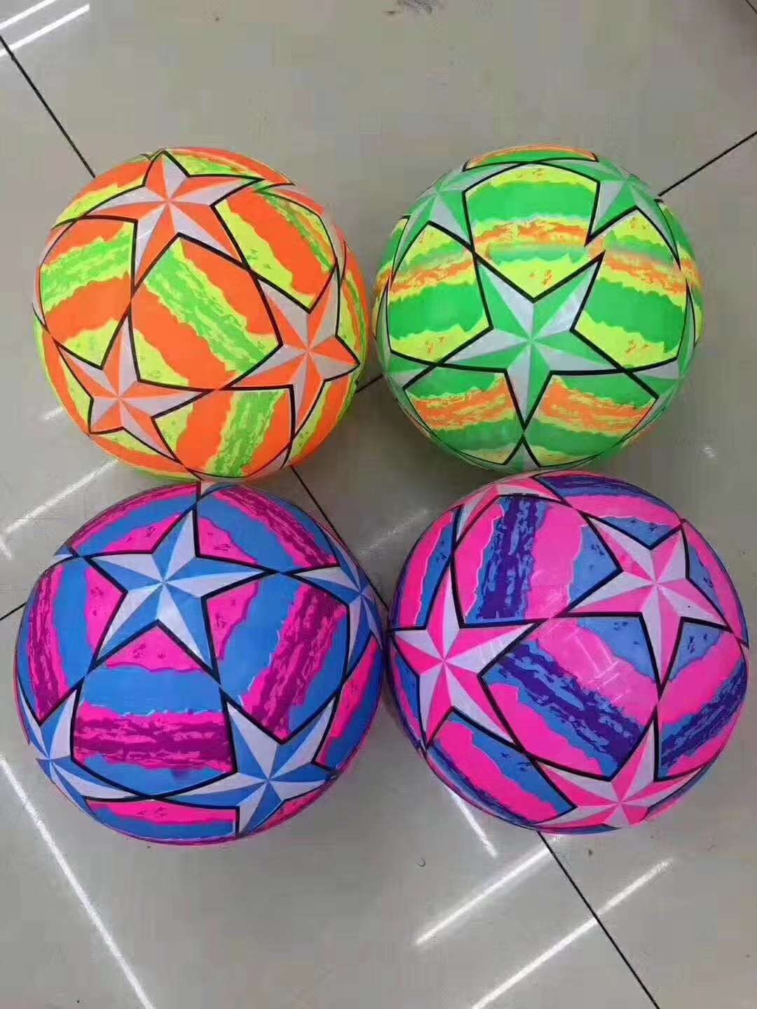 彩色大花发光球