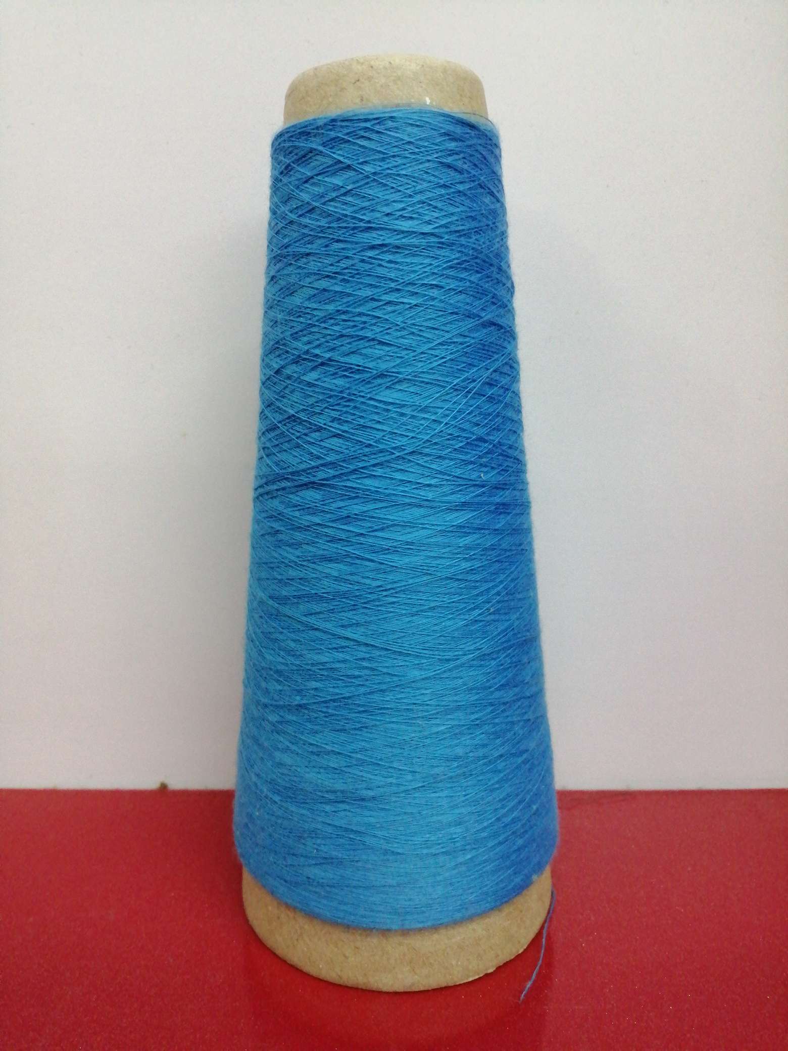 The sky is blue with colorful gauze