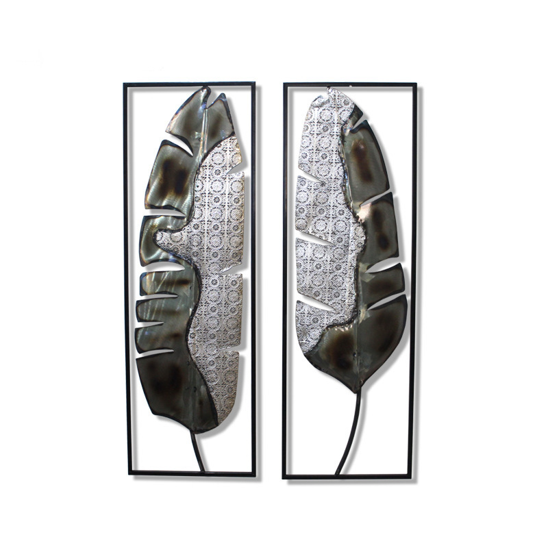 French Iron Art Wall Hanging Living Room Three-Dimensional Wall Decoration Wall Decoration Creative Wall Boutique Wholesale A Piece Of Hair Specification drawing