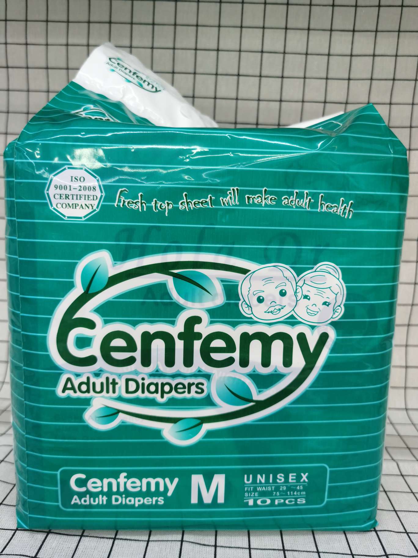 成人纸尿裤 diapers: M 10 pcs电联订做详情图2