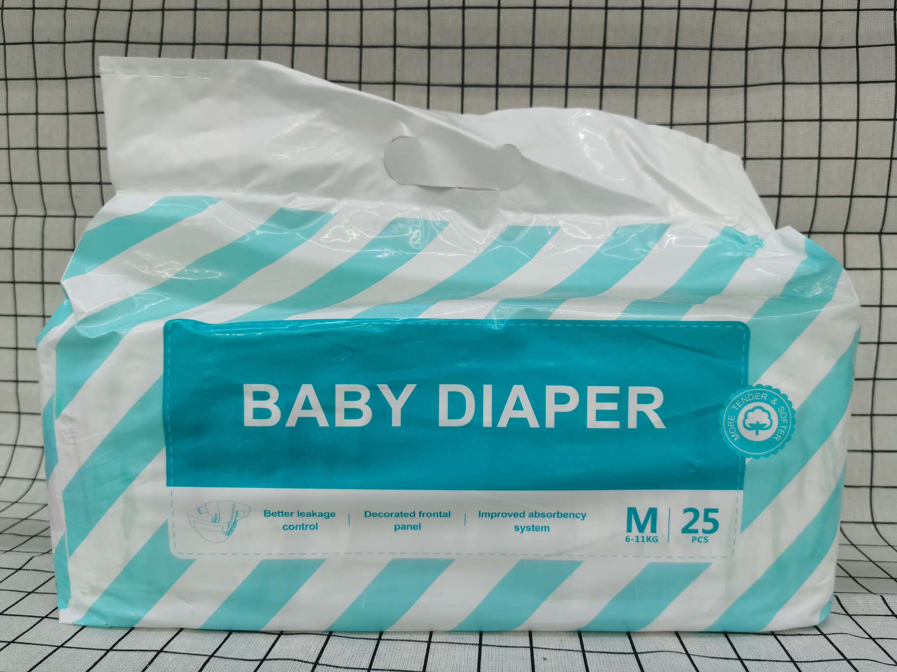 baby diaper: M: 25 pcs
电联订做