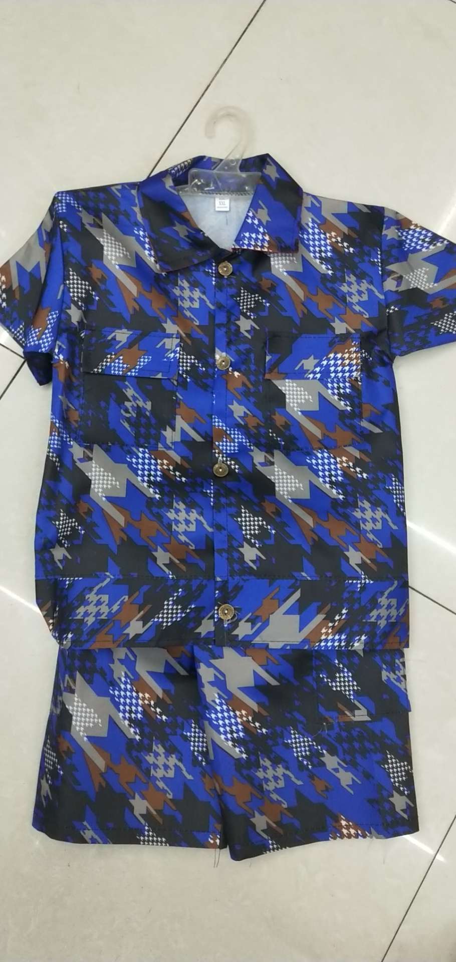 Camouflage cotton cloth boys' trade suit thumbnail