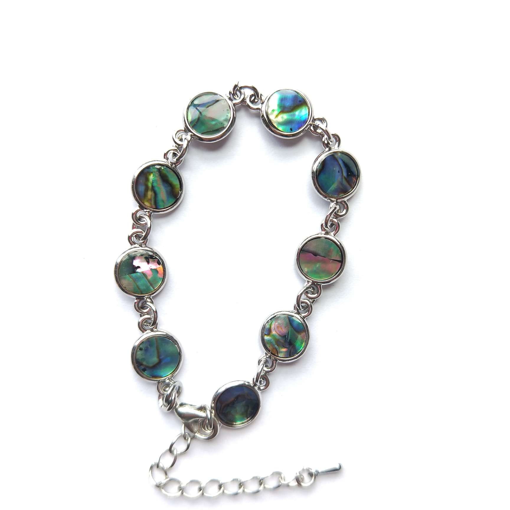 欧格贝壳饰品欧美复古个性贝壳饰品贝壳手链天然鲍鱼贝壳手链圆形手链爆款手链