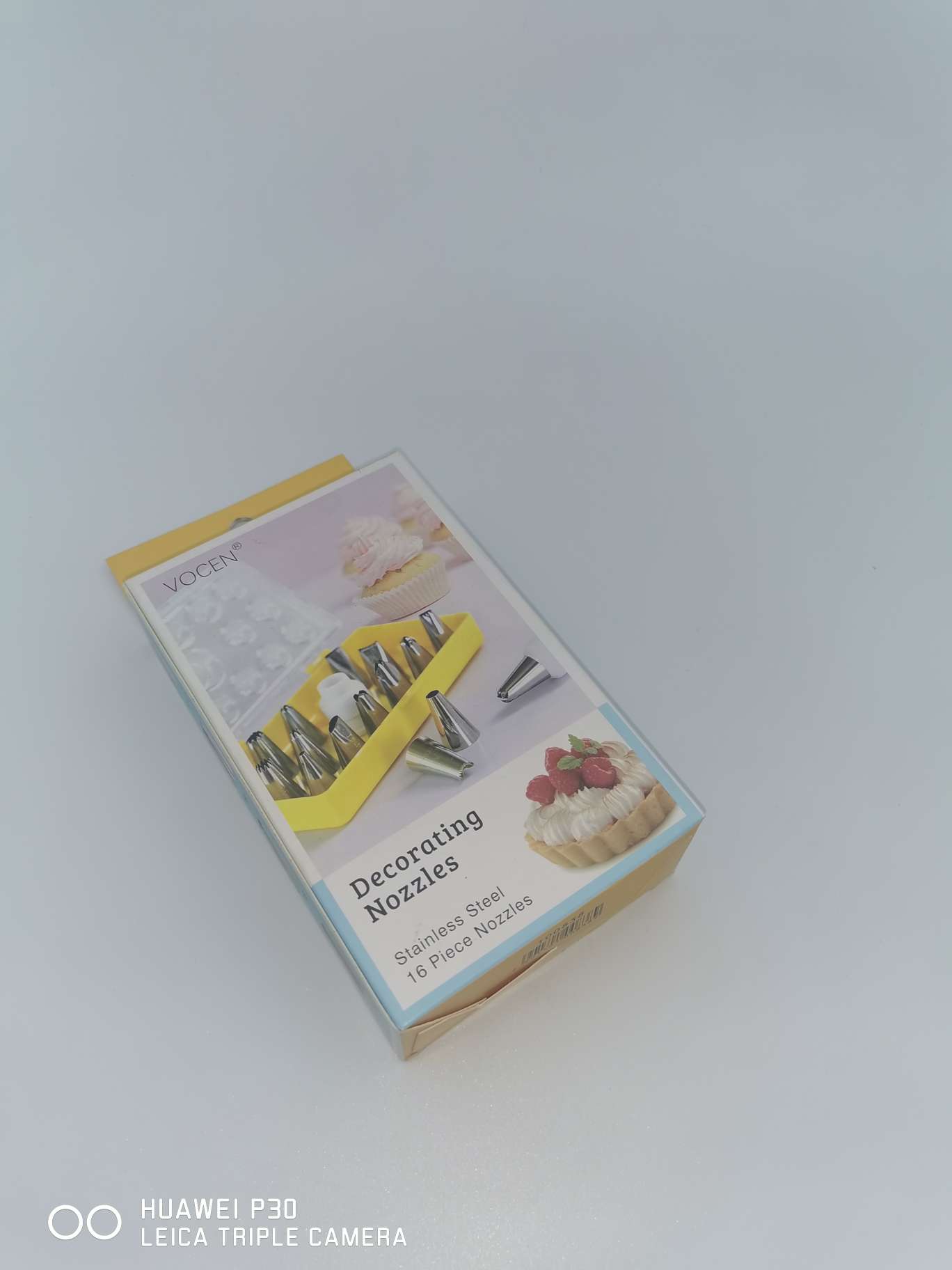 17-piece set box, framed with 430 stainless steel cream spout, gift box packaging combination set details Picture