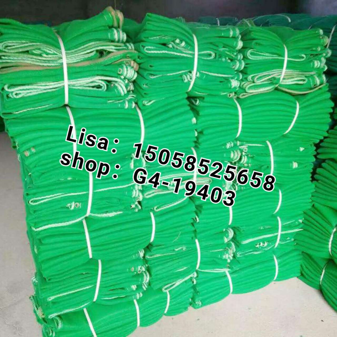 Exit mesh construction safety net Site safety anti-fall net mesh sunshade net sunblock net Application Scenario