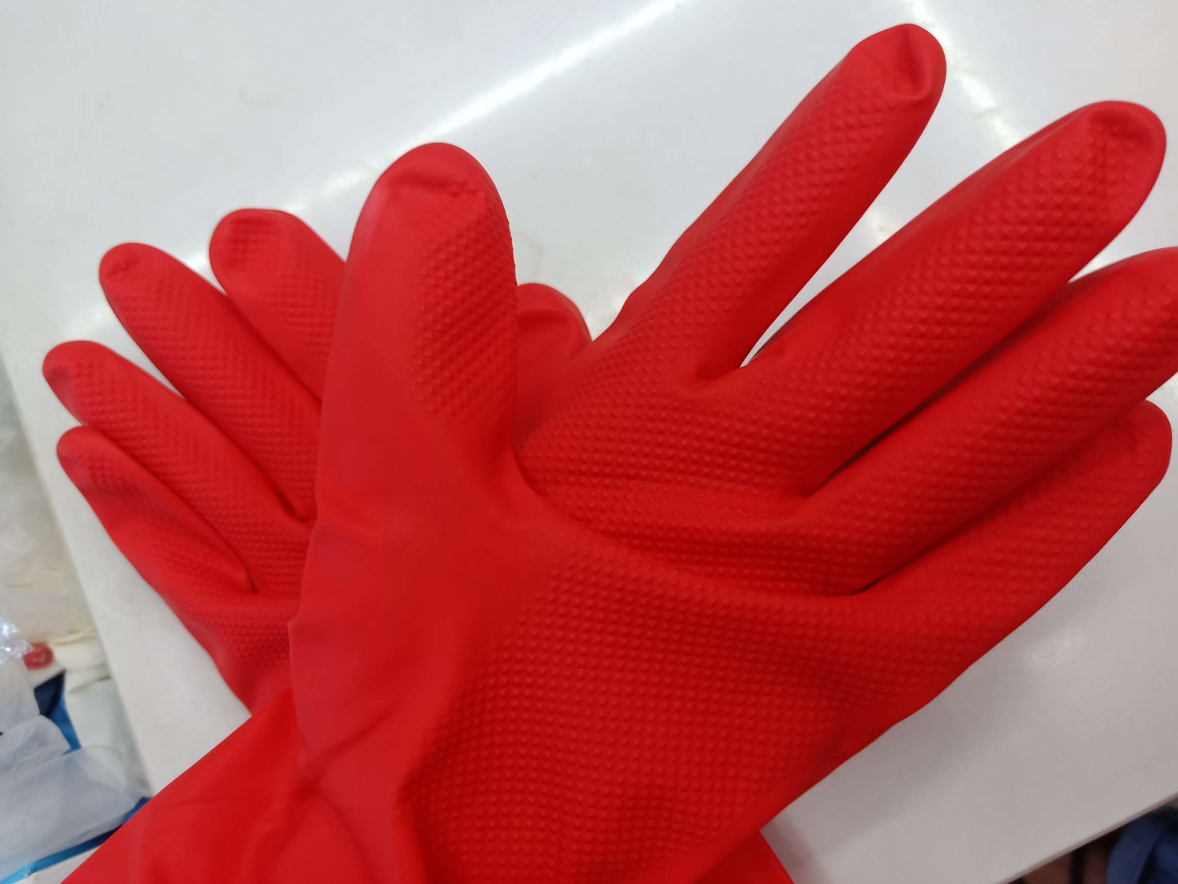 红色40g乳胶手套