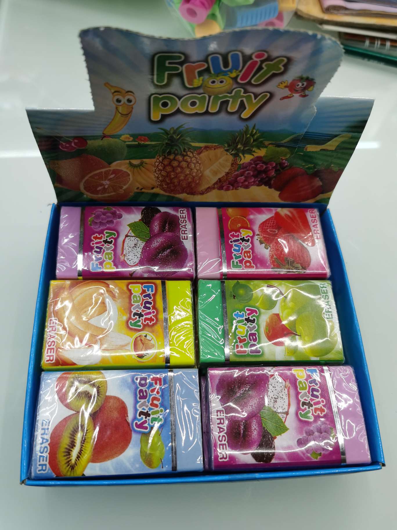 New fruit eraser, large piece eraser
