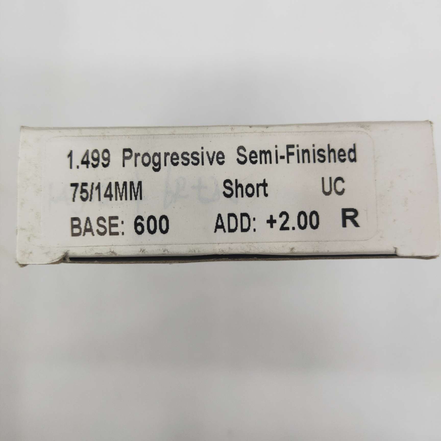 1.499渐进白片半成品产品图