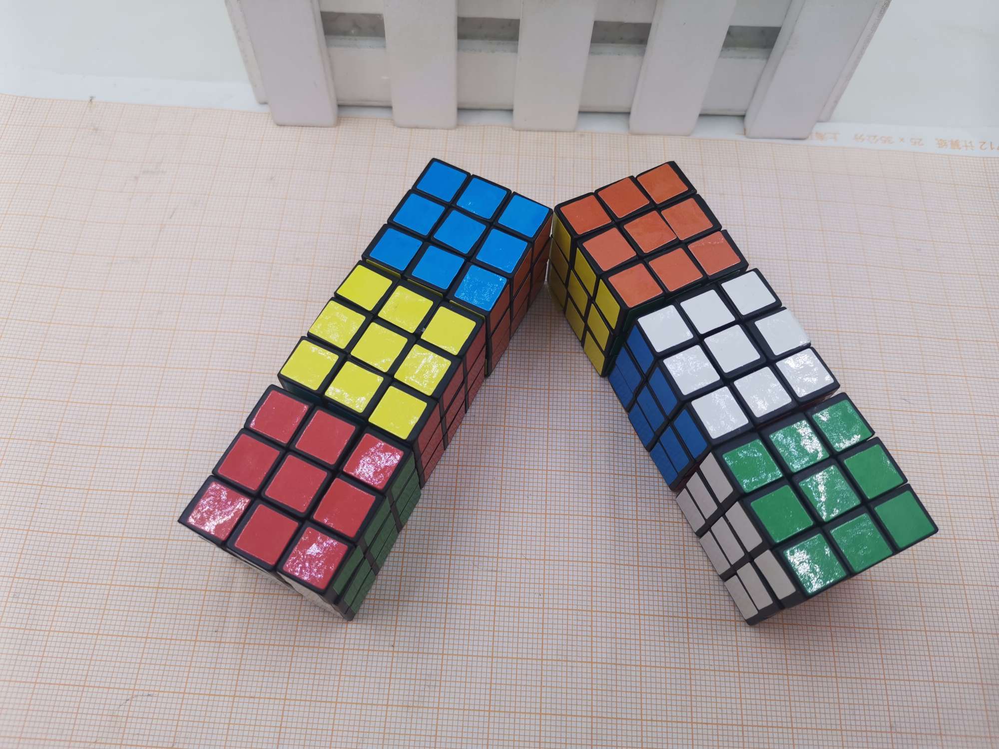 益智玩具 魔方三阶儿童比赛专用魔方 赠品玩具迷你版小小魔方产品图
