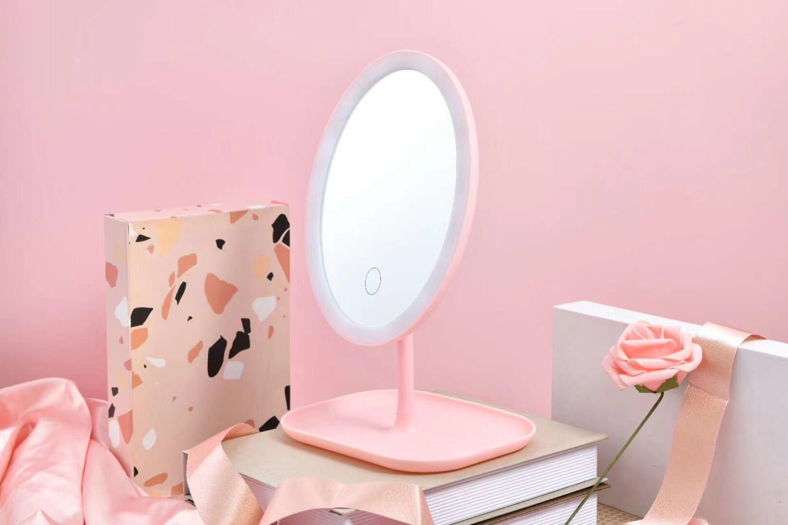 补光灯十化妆镜图