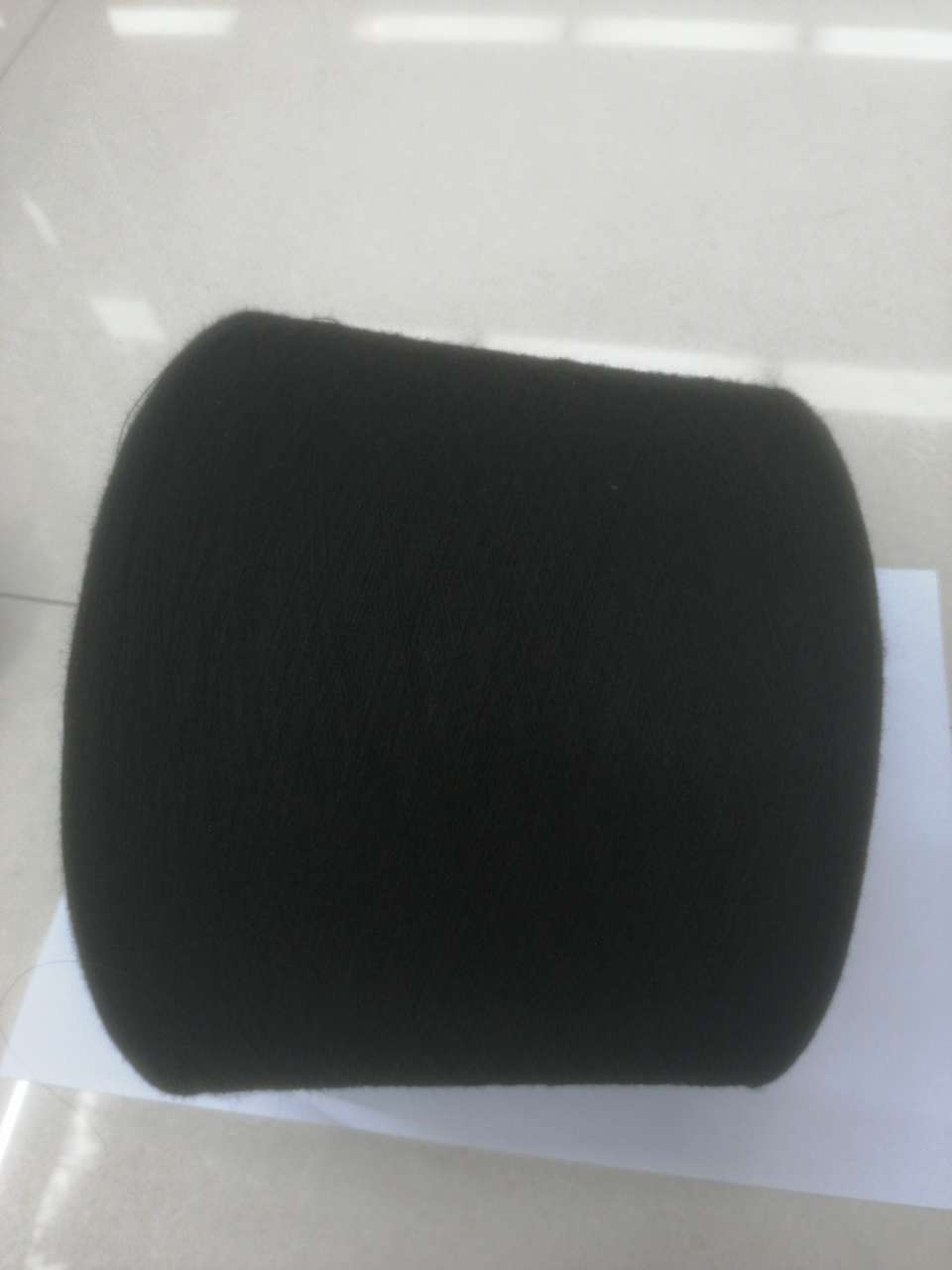 [tri-mountain yarn] 32 piezas negro semi-peinado Specification image