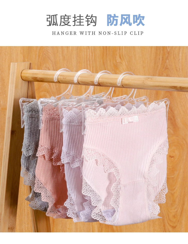 2107#热售梳形内衣架塑料内裤夹   服装道具内衣展示架  内衣裤架