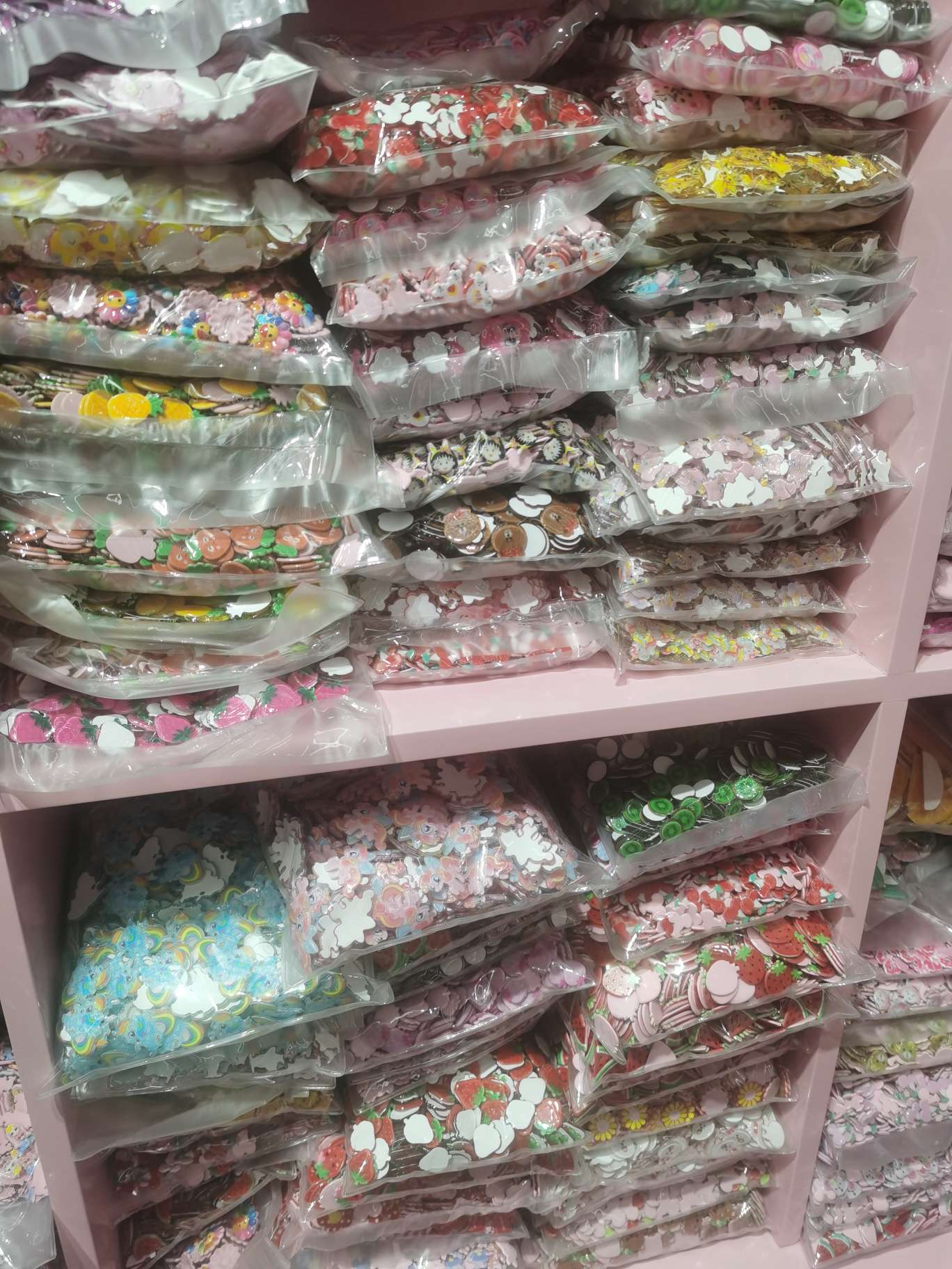 小号配件贴片卡通水果配件