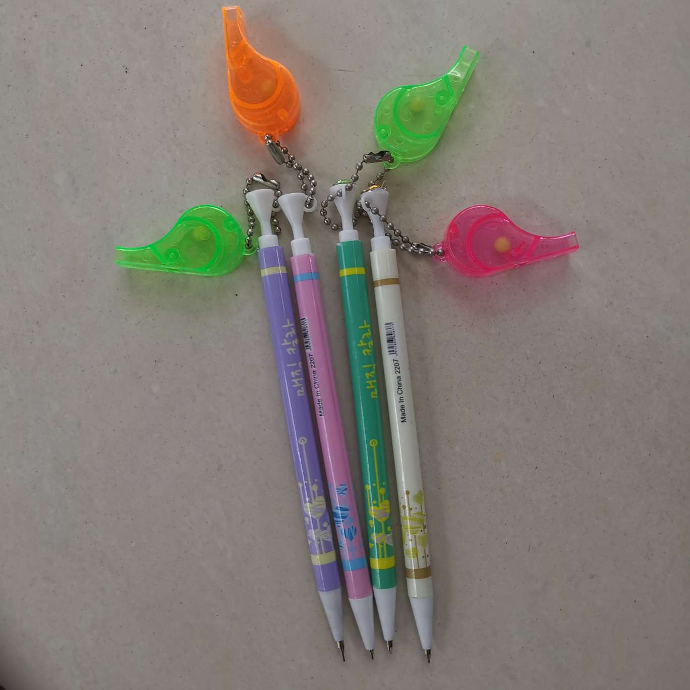 Whistle pencil pendant automatic pencil thumbnail
