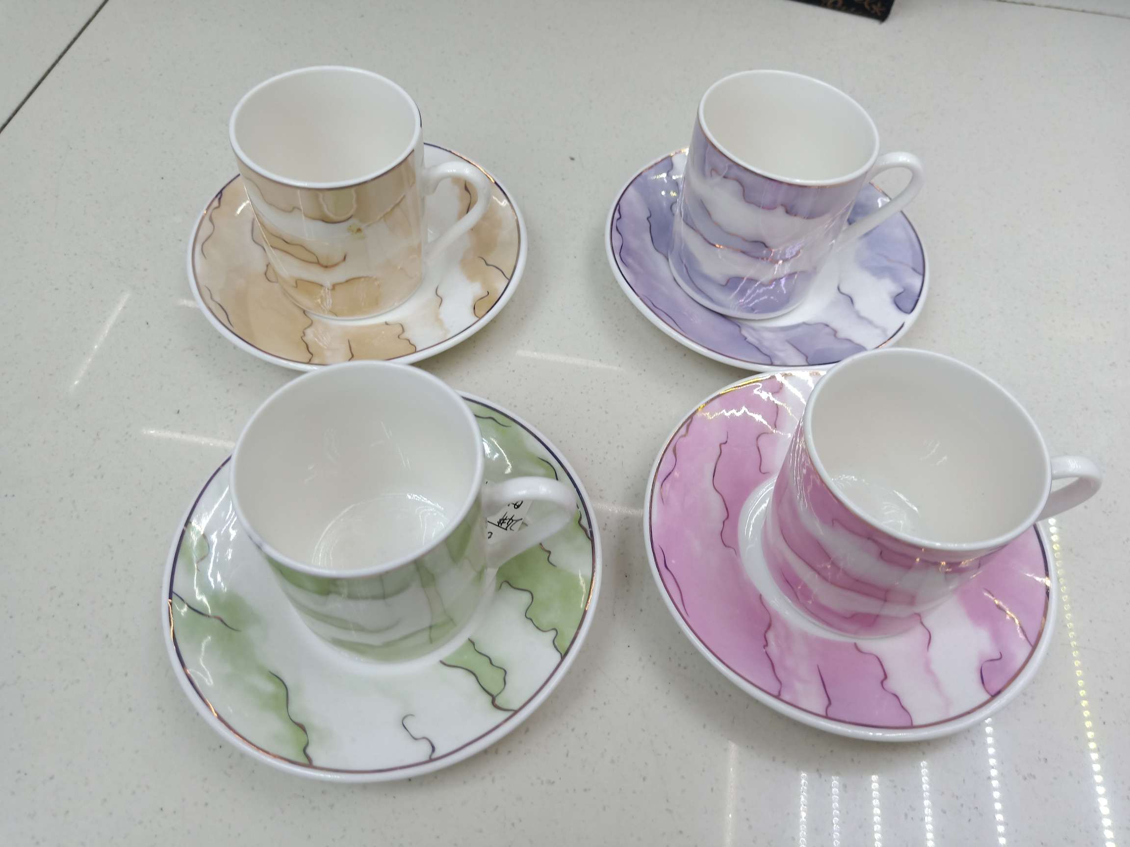 陶瓷咖啡6杯6碟