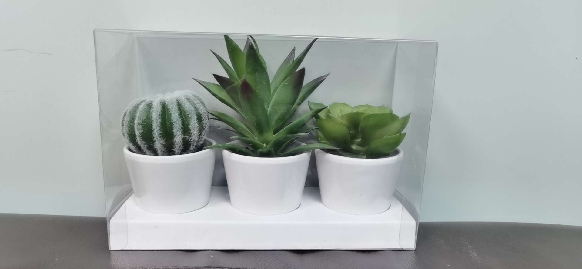 Hanlv Simulation Craft Succulent Plant potted Bonsai Set, a bestseller in foreign trade Specification image