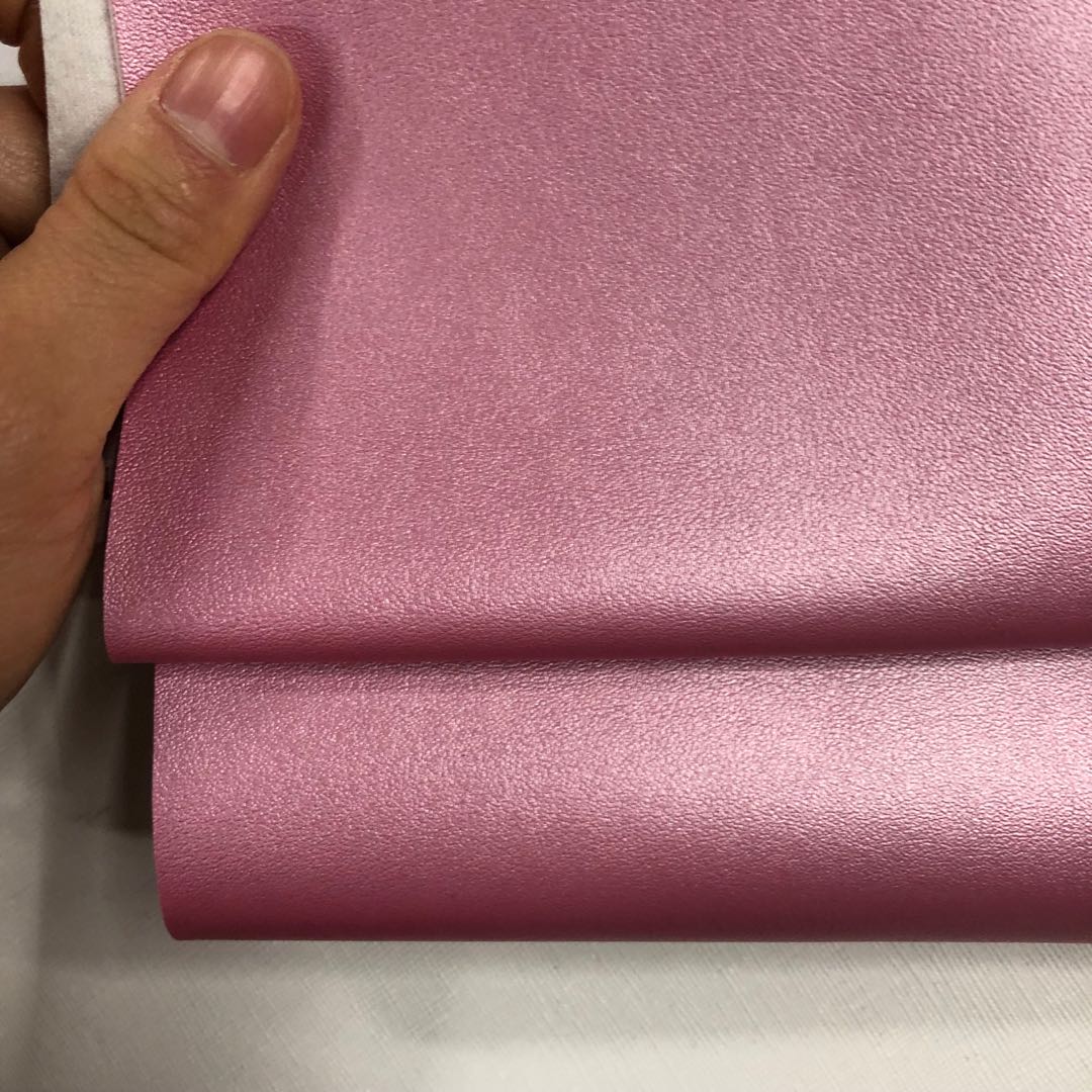 Factory direct sales of eco-friendly calfskin leather fabric pvc bag belt packaging box fabric undefined