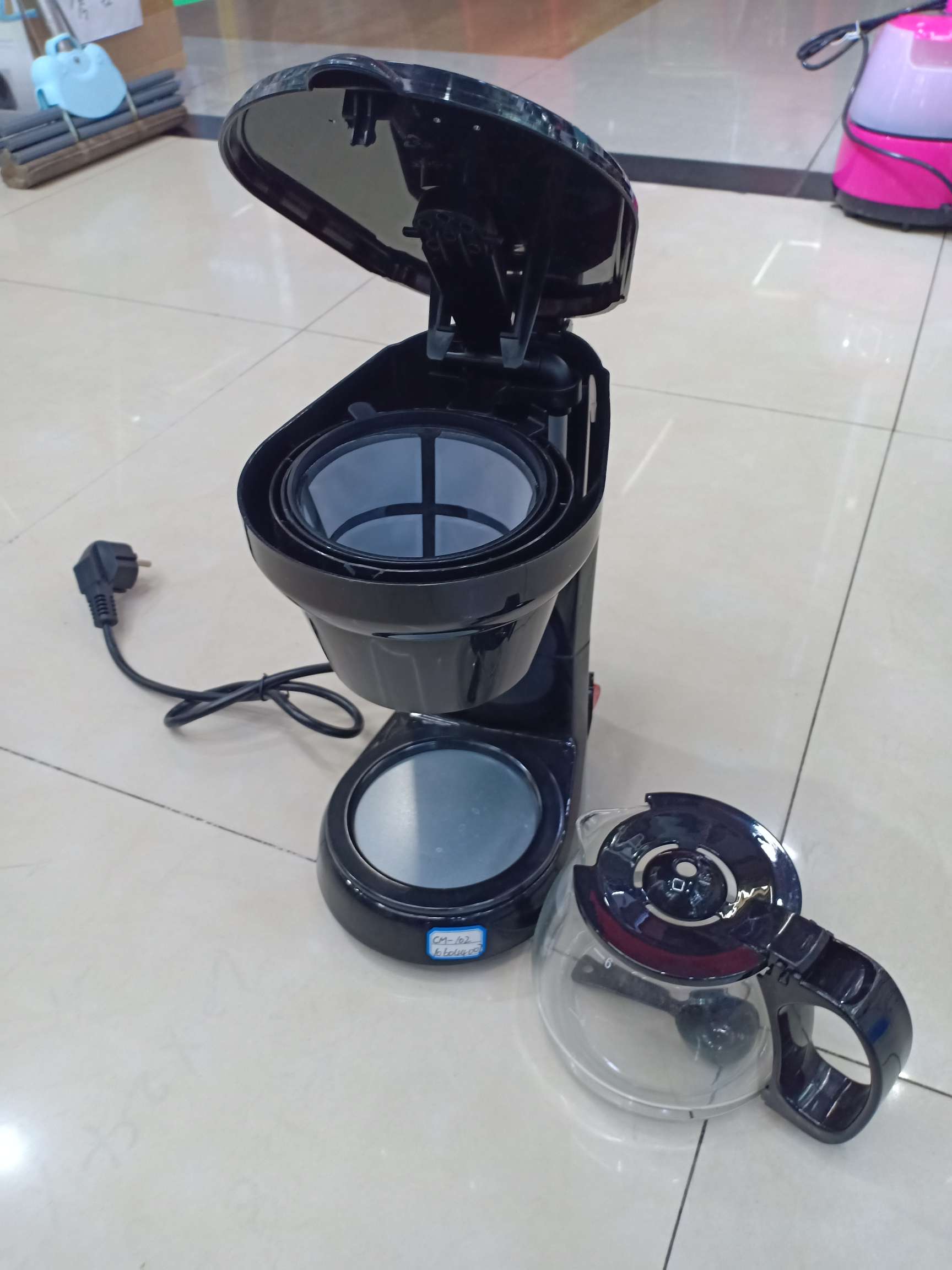 Household drip coffee machine, thermostatic coffee brewing, mini Italian coffee machine details Picture