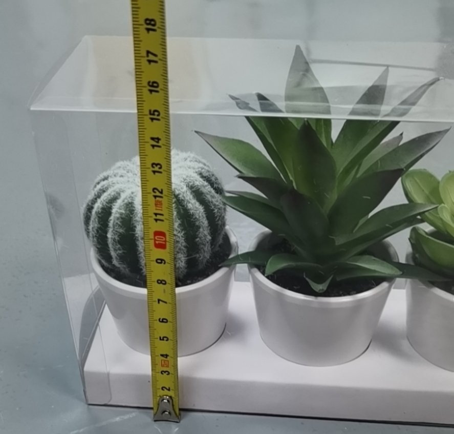 Hanlv Simulation Craft Succulent Plant potted Bonsai Set, a bestseller in foreign trade Application Scenario