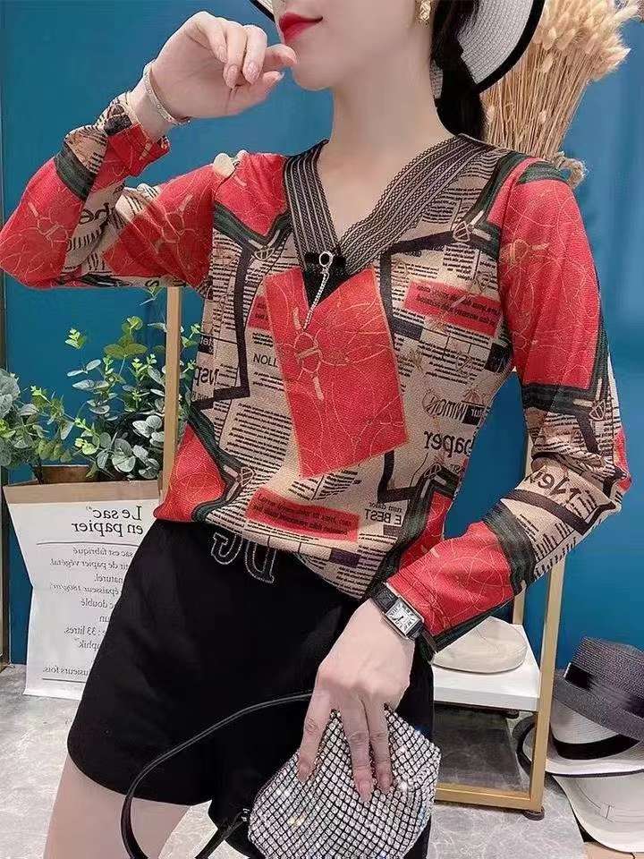 A woman spends one