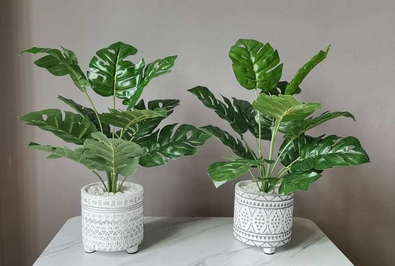 Hanlv Handicrafts' best-selling turtle-back leaf artificial plant potted plant