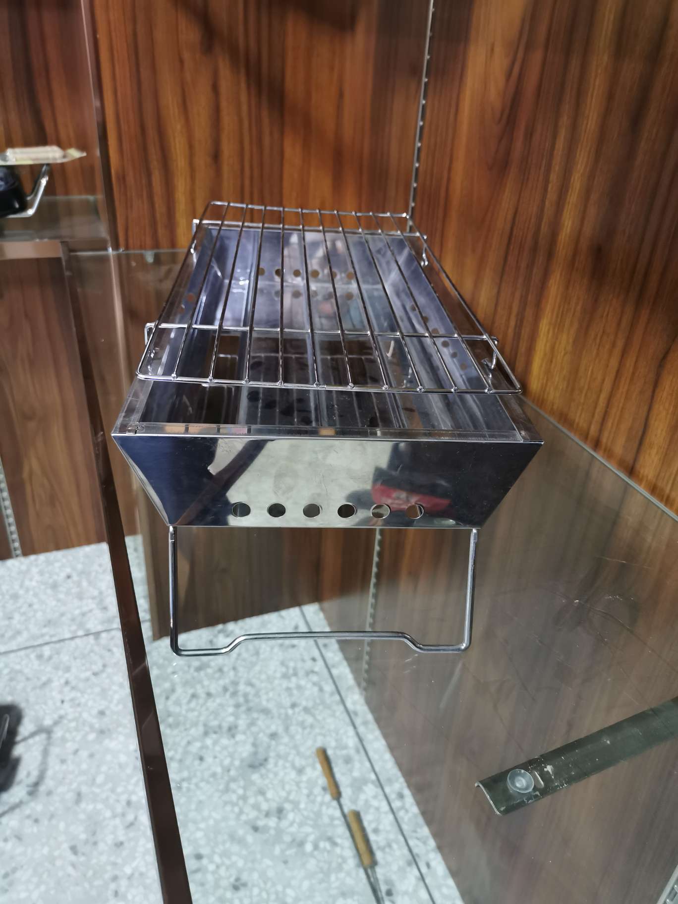 不锈钢小号烧烤炉   货号8807烧烤炉详情图7