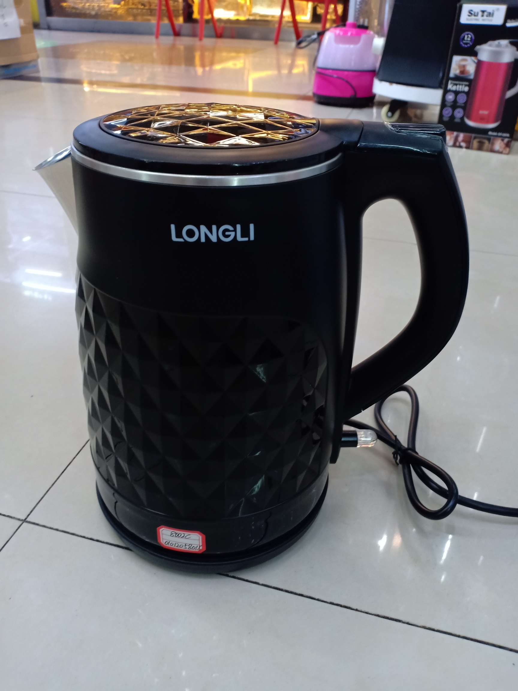 Foreign trade export kettle, one-piece formed inner pot kettle, 304 stainless steel electric kettle Item Picture