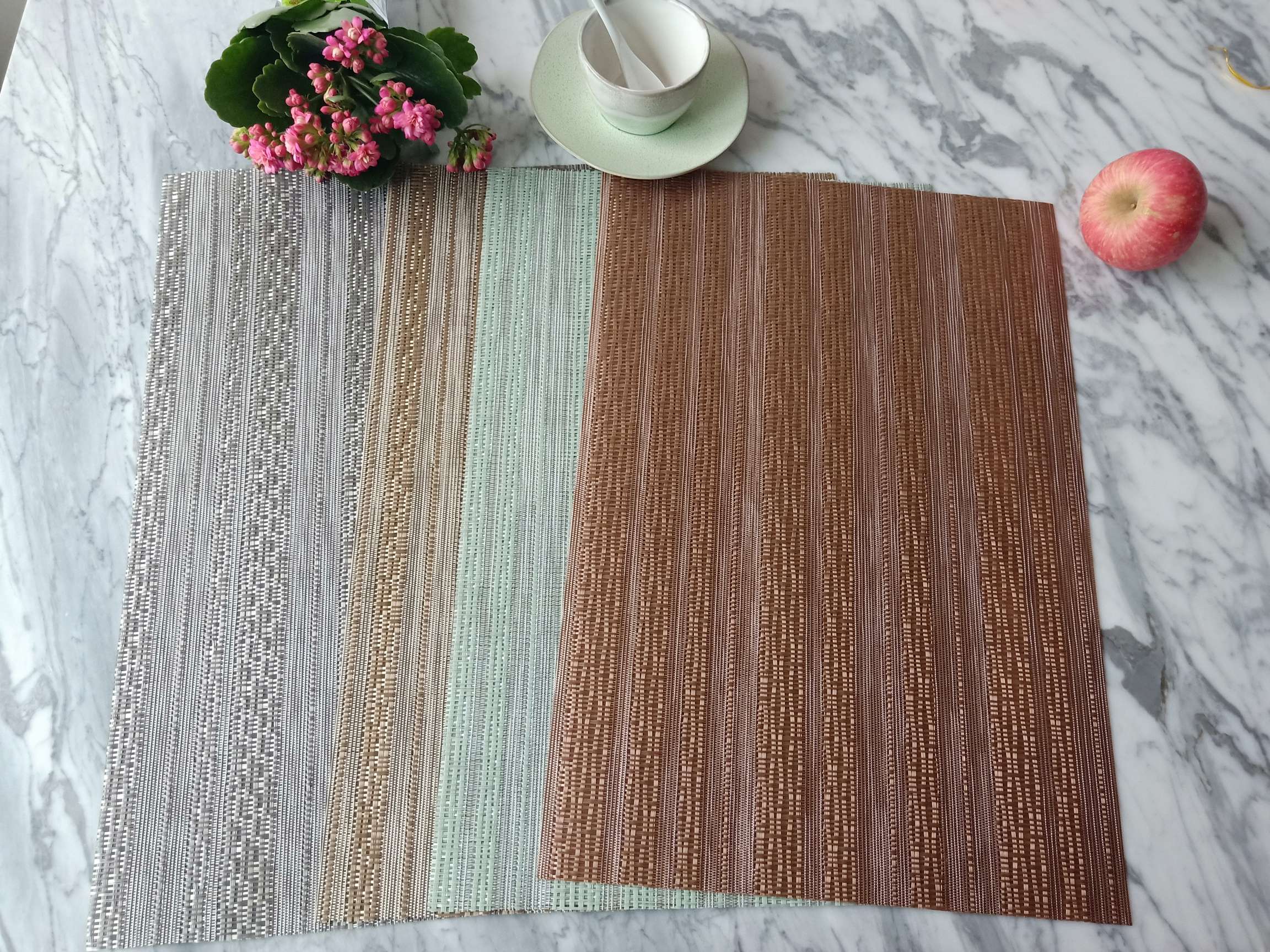 Pvc Teslin Jacquard Placemat Item Picture